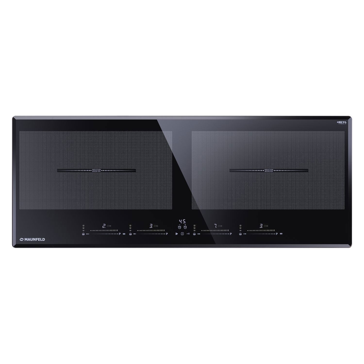 Изображение товара Индукционная варочная панель Maunfeld CVI904SFLBK LUX 90 см 4 конфорки цвет черный