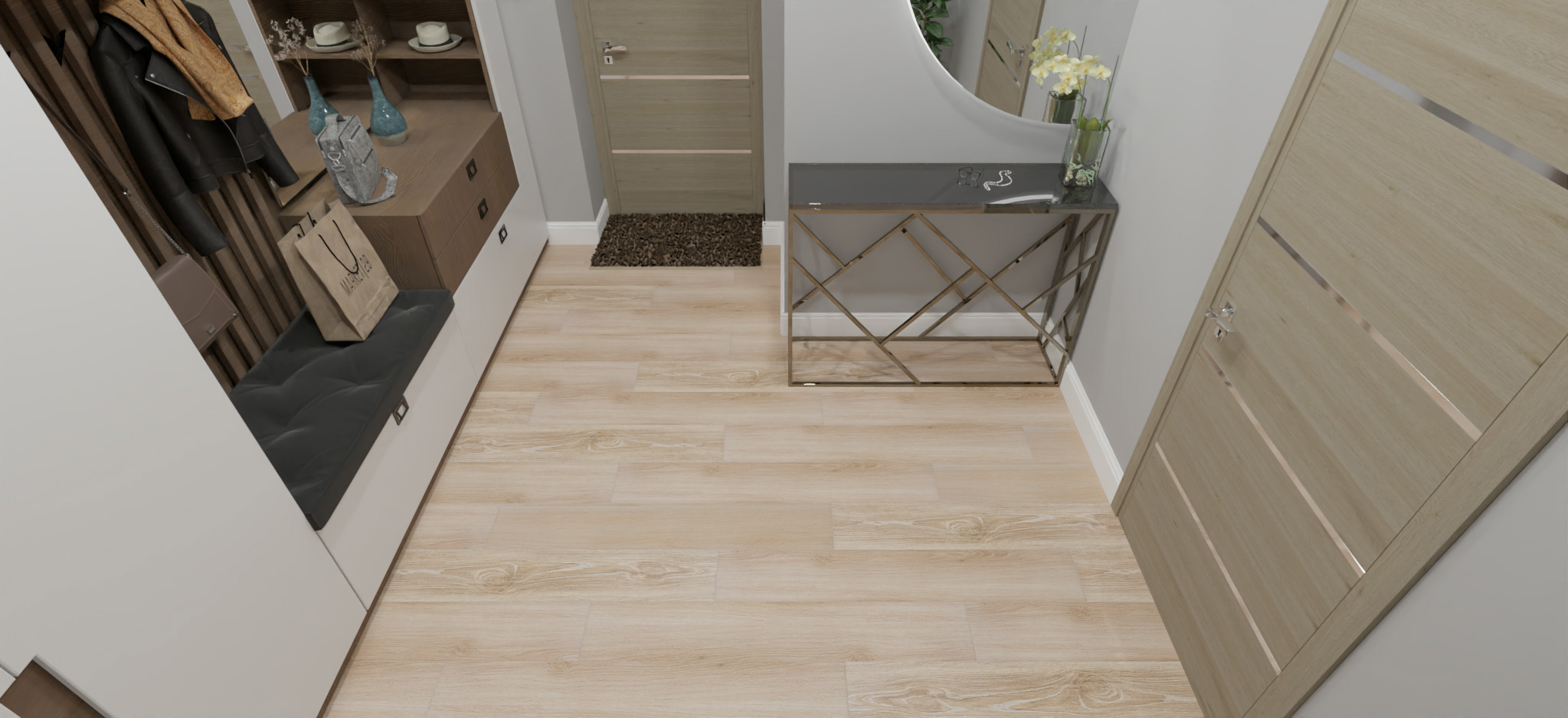 Изображение товара Керамогранит Pamesa Ceramica AT.AREN Arena 20x120 Гладкий Бежевый