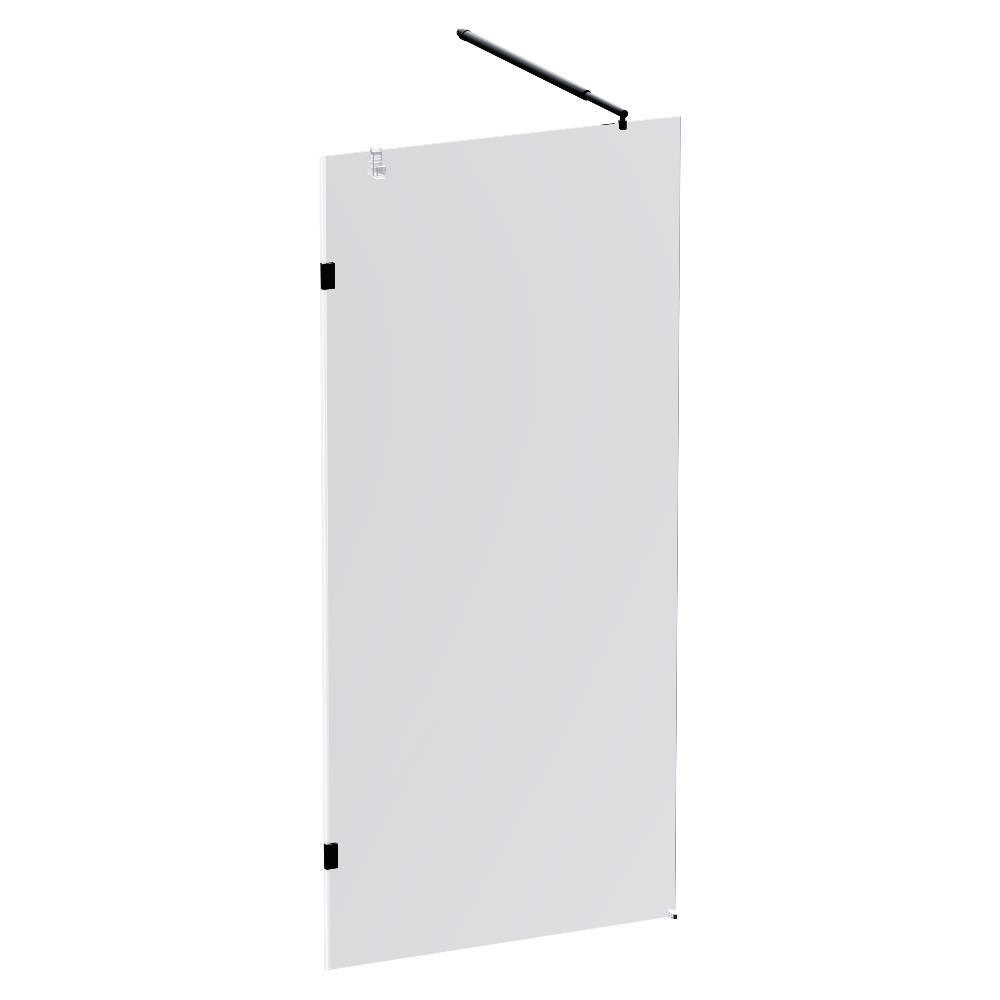 Изображение товара Душевая перегородка AM.PM W94WI-90-F1-BTE X-Joy 90x195см матовый черный