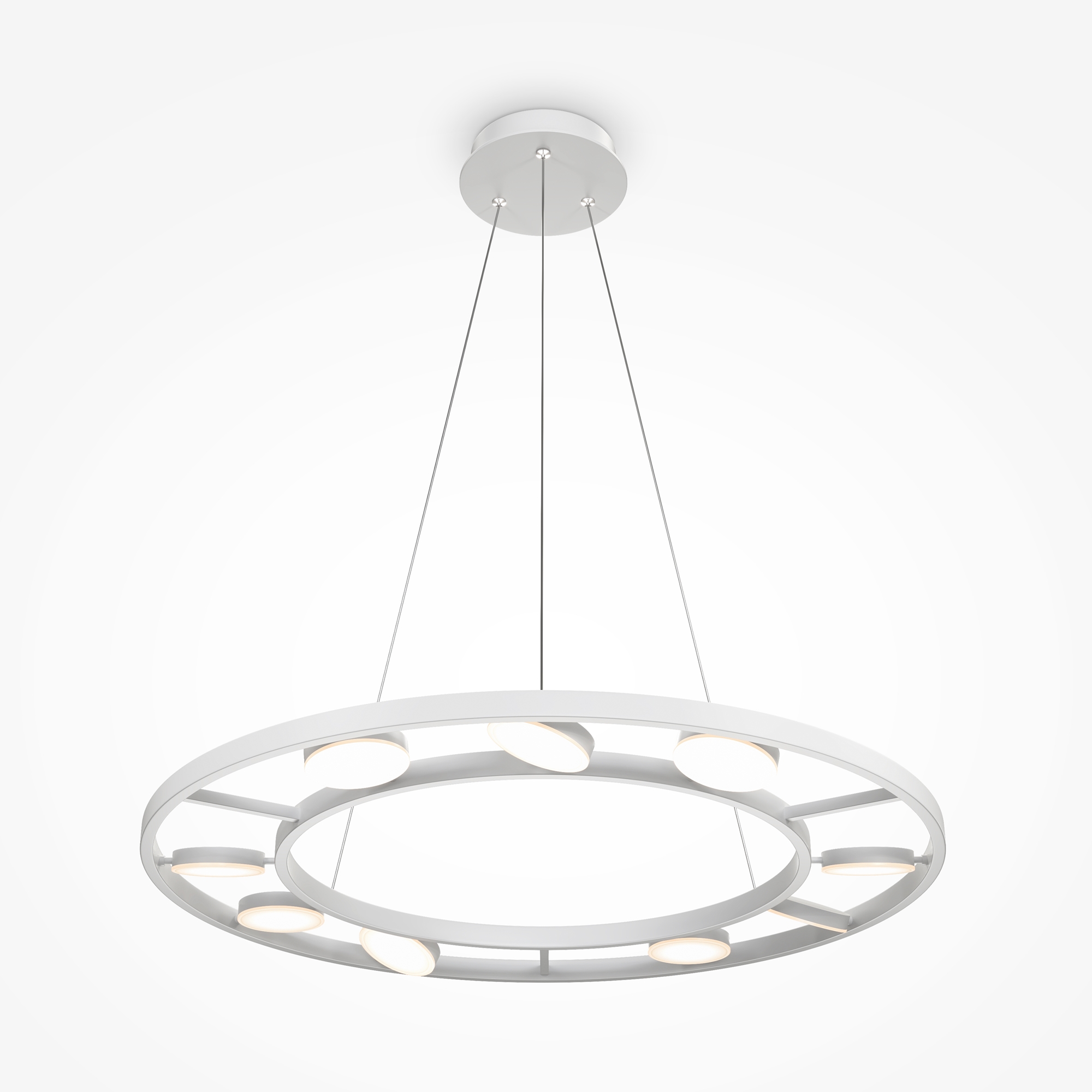 Изображение товара Светильник подвесной светодиодный MAYTONI MOD070PL-L63W3K цвет белый