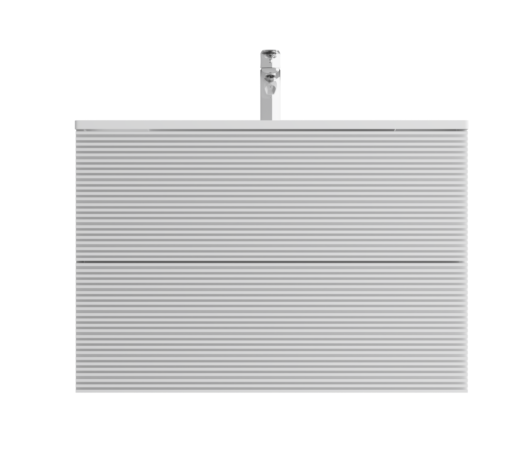 Изображение товара Тумба под раковину AM.PM Struktura 80 см подвесная влагостойкая МДФ эмаль белая