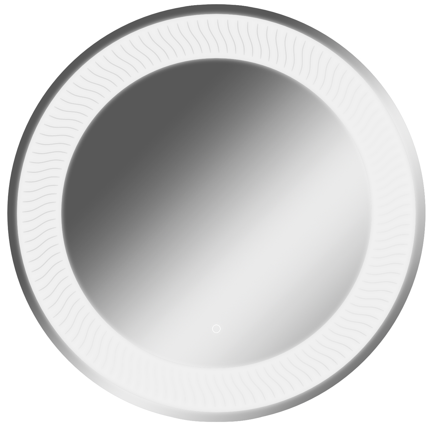 Изображение товара Зеркало для ванной Sansa Travel GL7020Z с подсветкой 72x72см