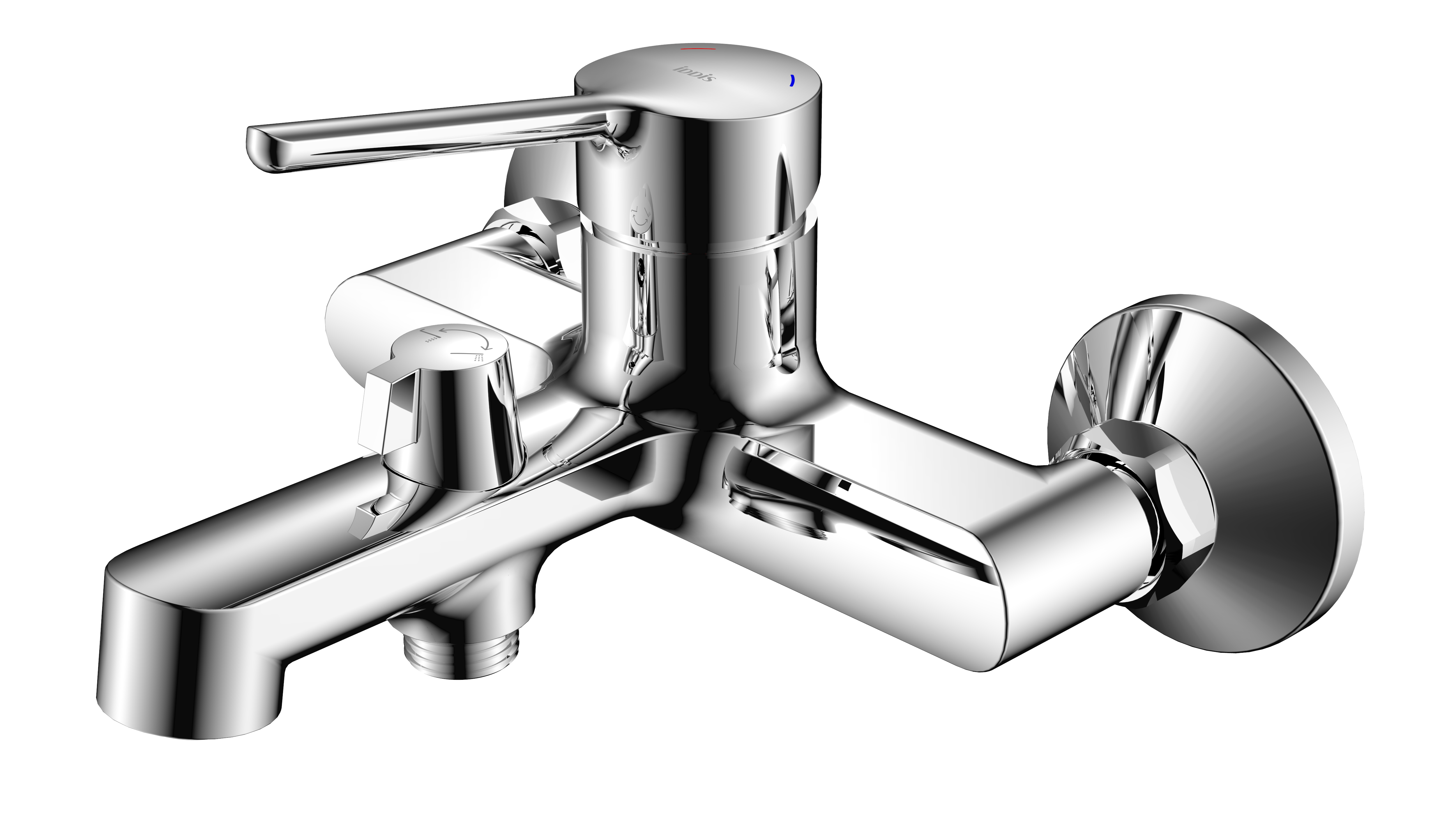 Изображение товара Смеситель для ванны Iddis Odda ODDSB00i02WA однорычажный цвет хром