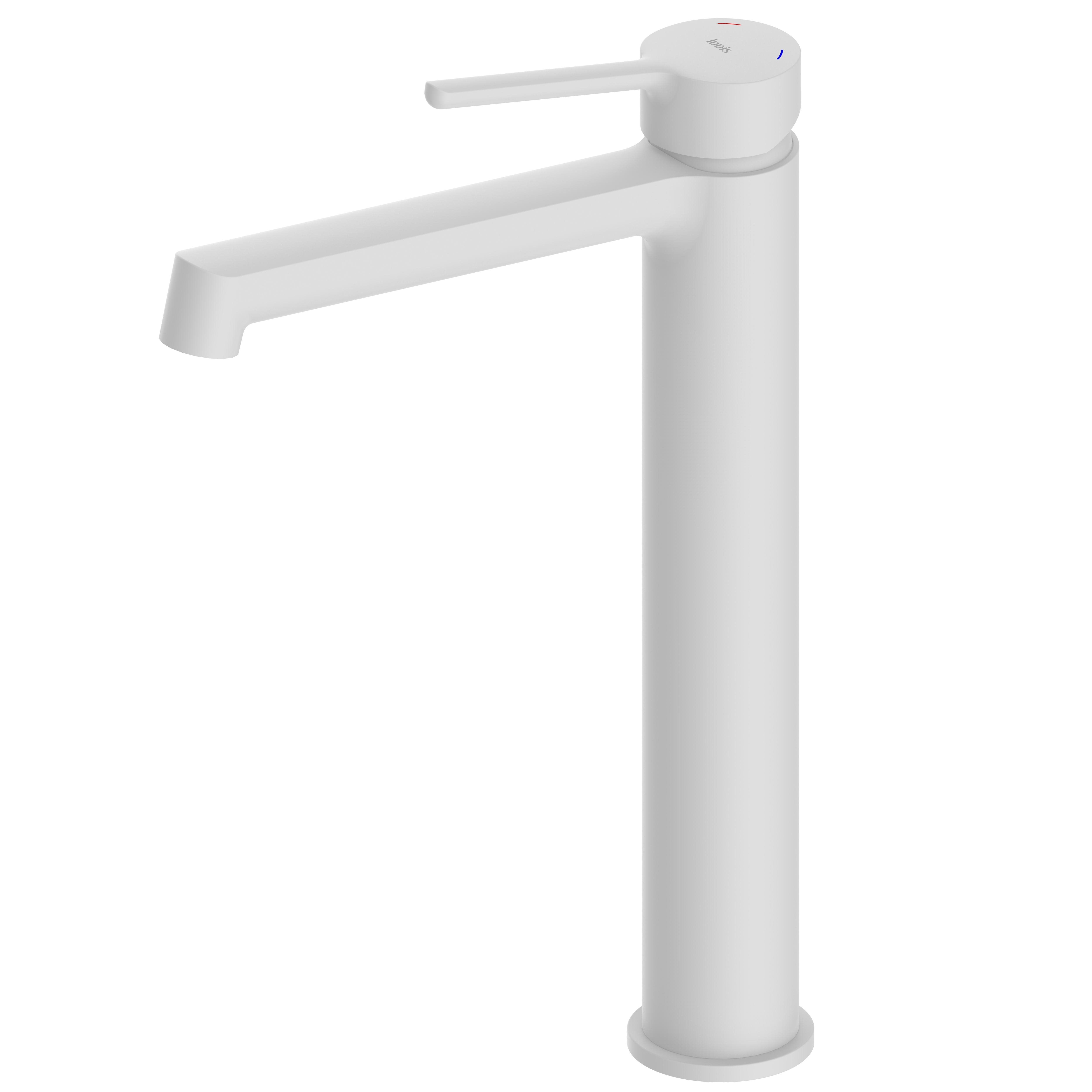 Изображение товара Смеситель для раковины Iddis Odda ODDWT01i01 белый матовый