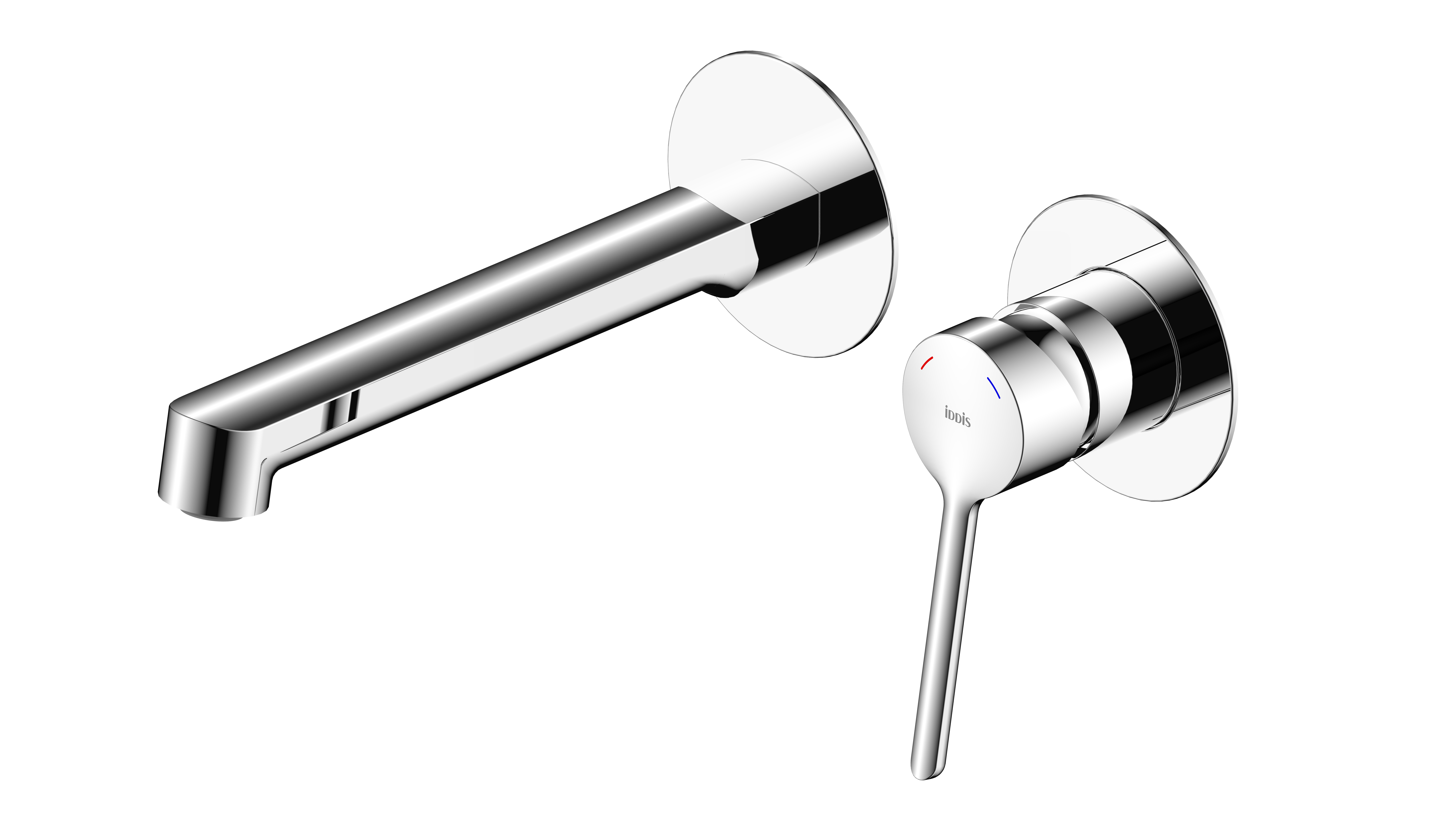 Смеситель для раковины Iddis Odda ODDSB00i65, скрытый монтаж, однорычажный, цвет хром