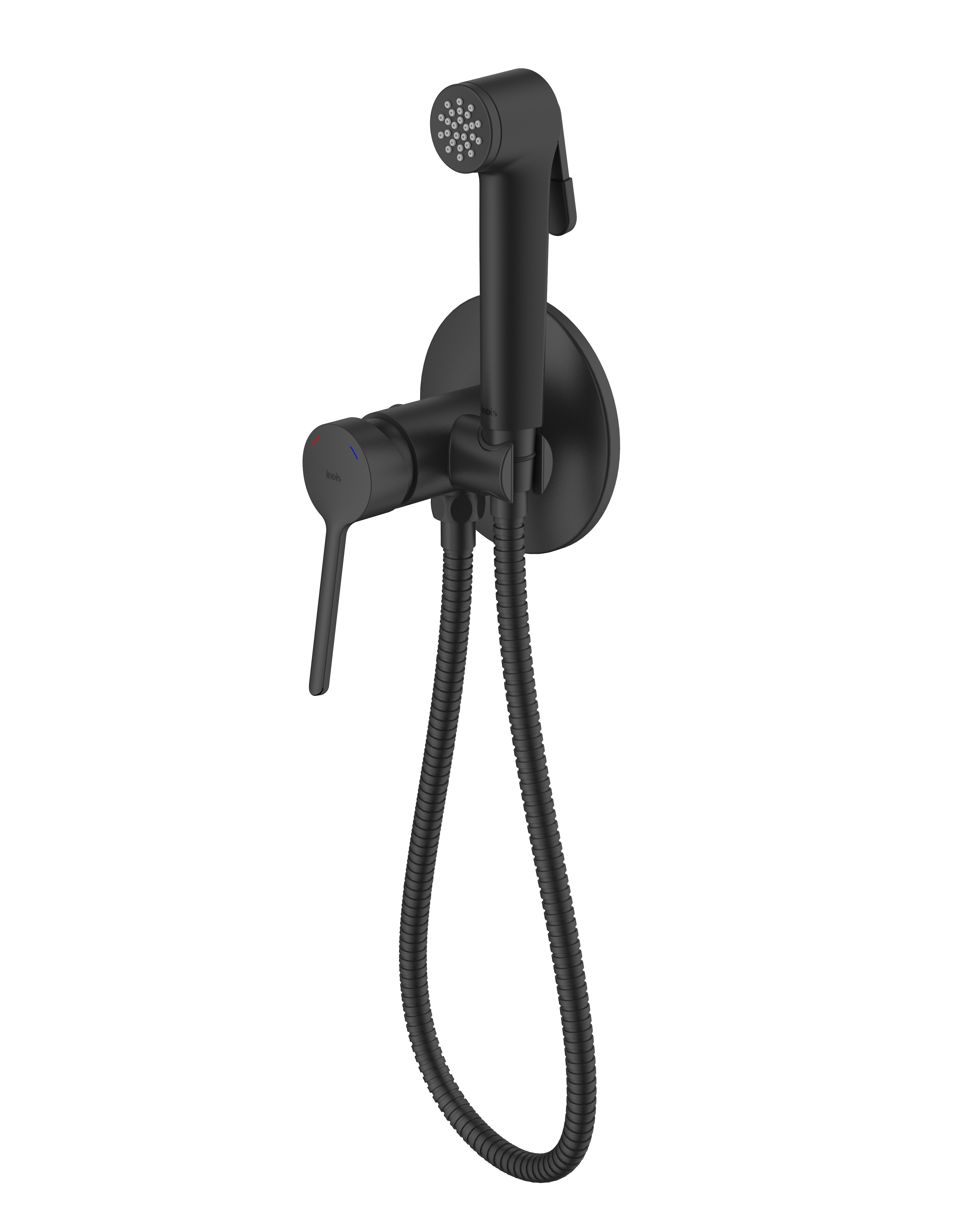 Изображение товара Гигиенический душ Iddis Odda ODDBLR0i08 с черным смесителем