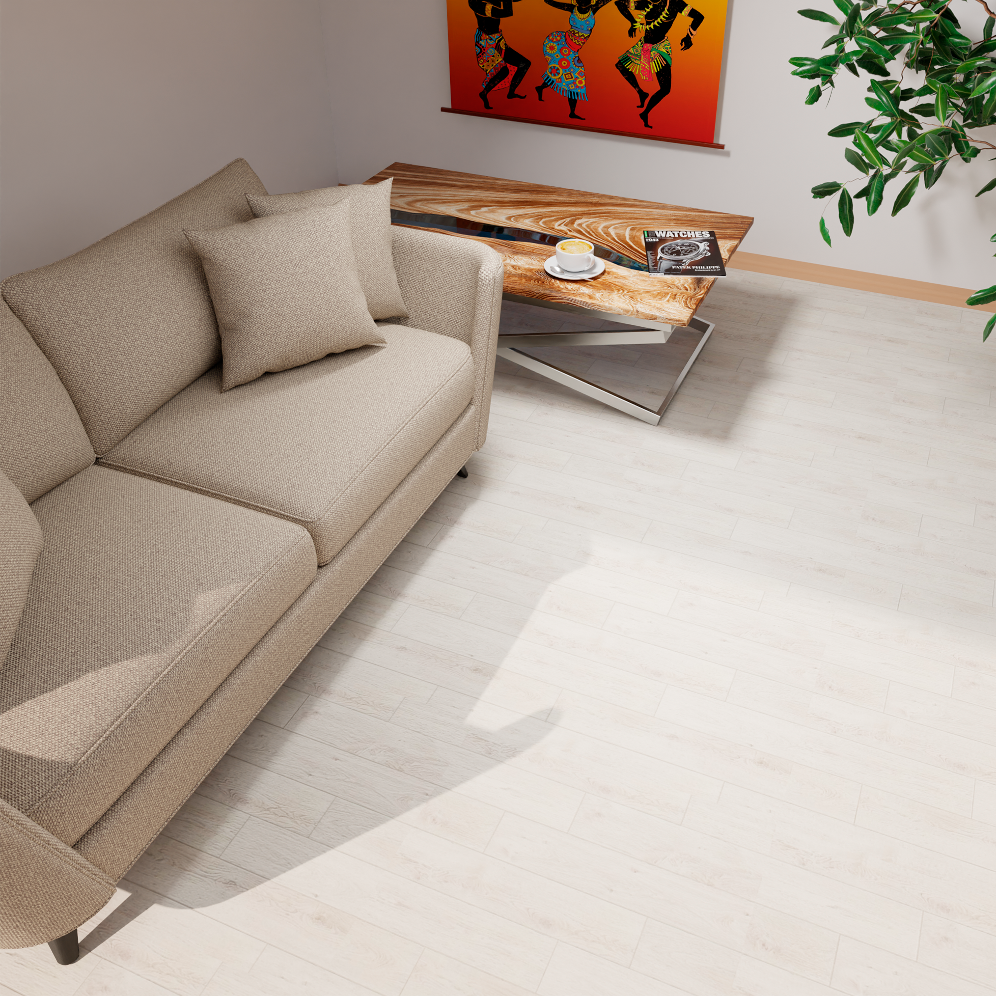 Изображение товара Ламинат Egger 39 Дуб Бахарах 33 класс толщина 12 мм с фаской 1.4961 м², цена за упаковку