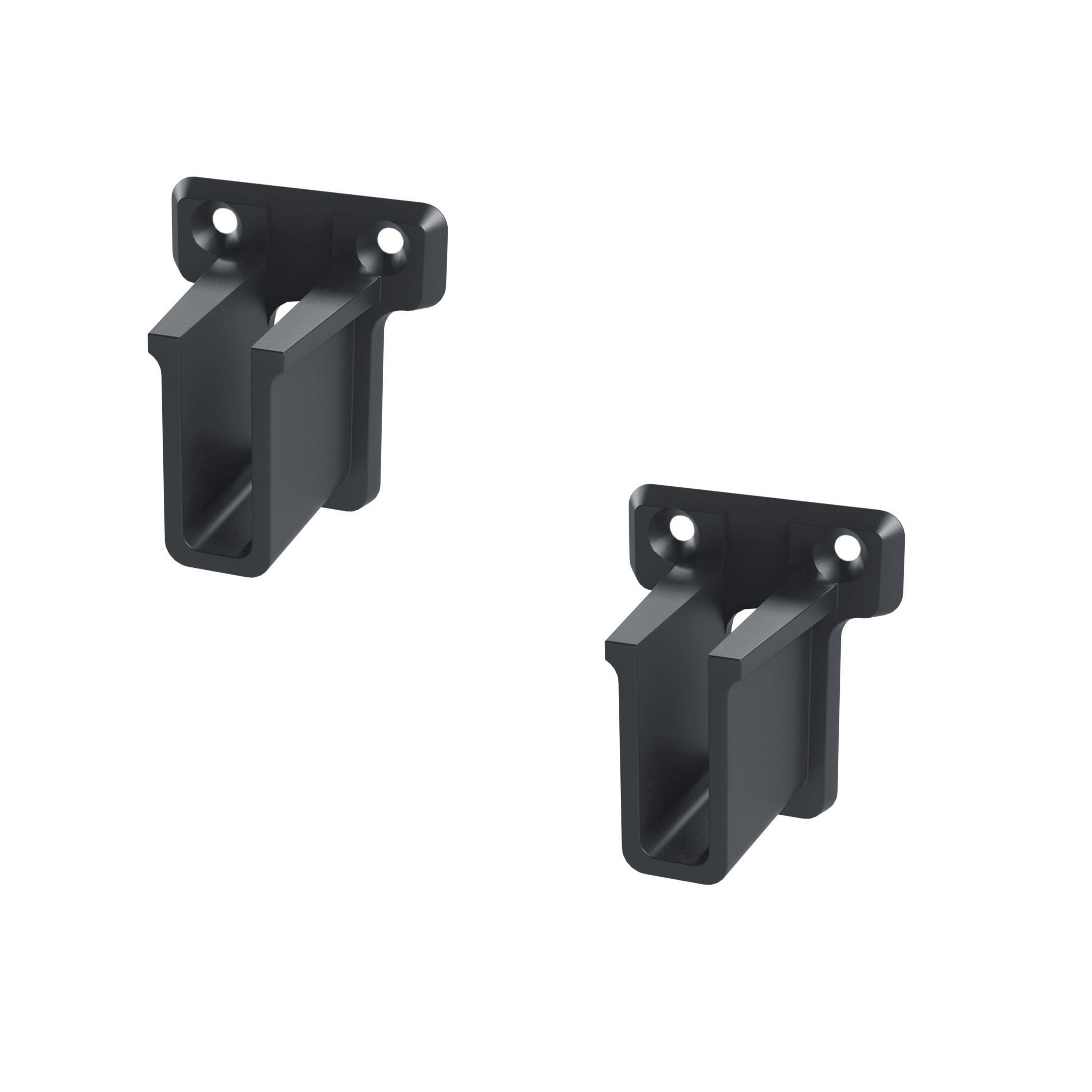 Изображение товара Карман сетчатых полок 2 шт для шкафов и стеллажей черный пластик Изображение товара Карман сетчатых полок 2 шт для шкафов и стеллажей черный пластик