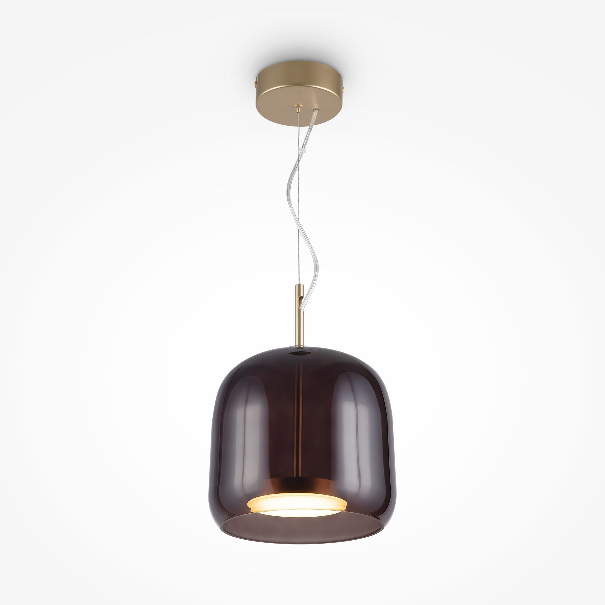 Изображение товара Светильник подвесной светодиодный MAYTONI MOD128PL-L6BR золотой