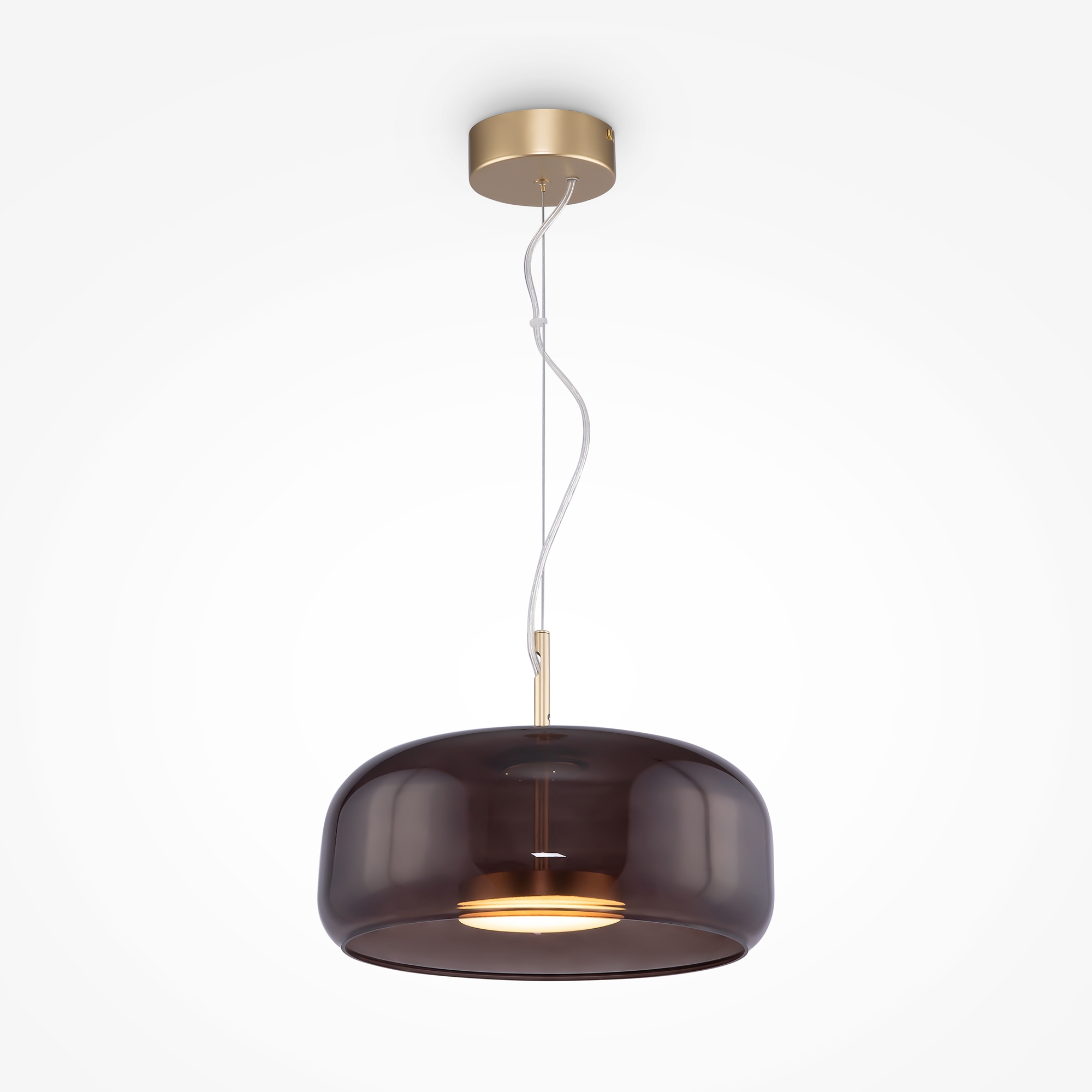 Изображение товара Светильник подвесной светодиодный MAYTONI MOD127PL-L6BR цвет золотой