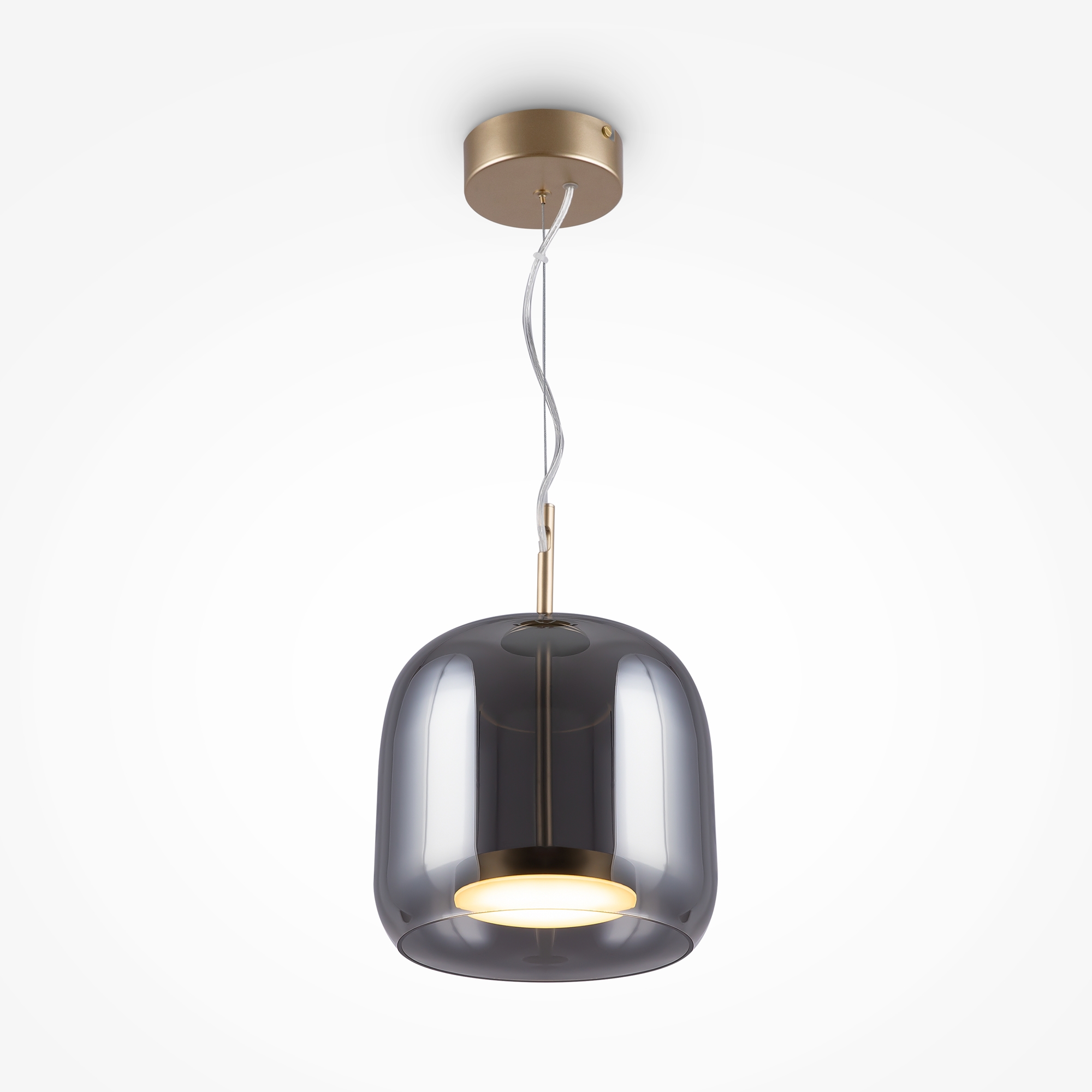 Изображение товара Светильник подвесной светодиодный MAYTONI MOD128PL-L6SG цвет золотой