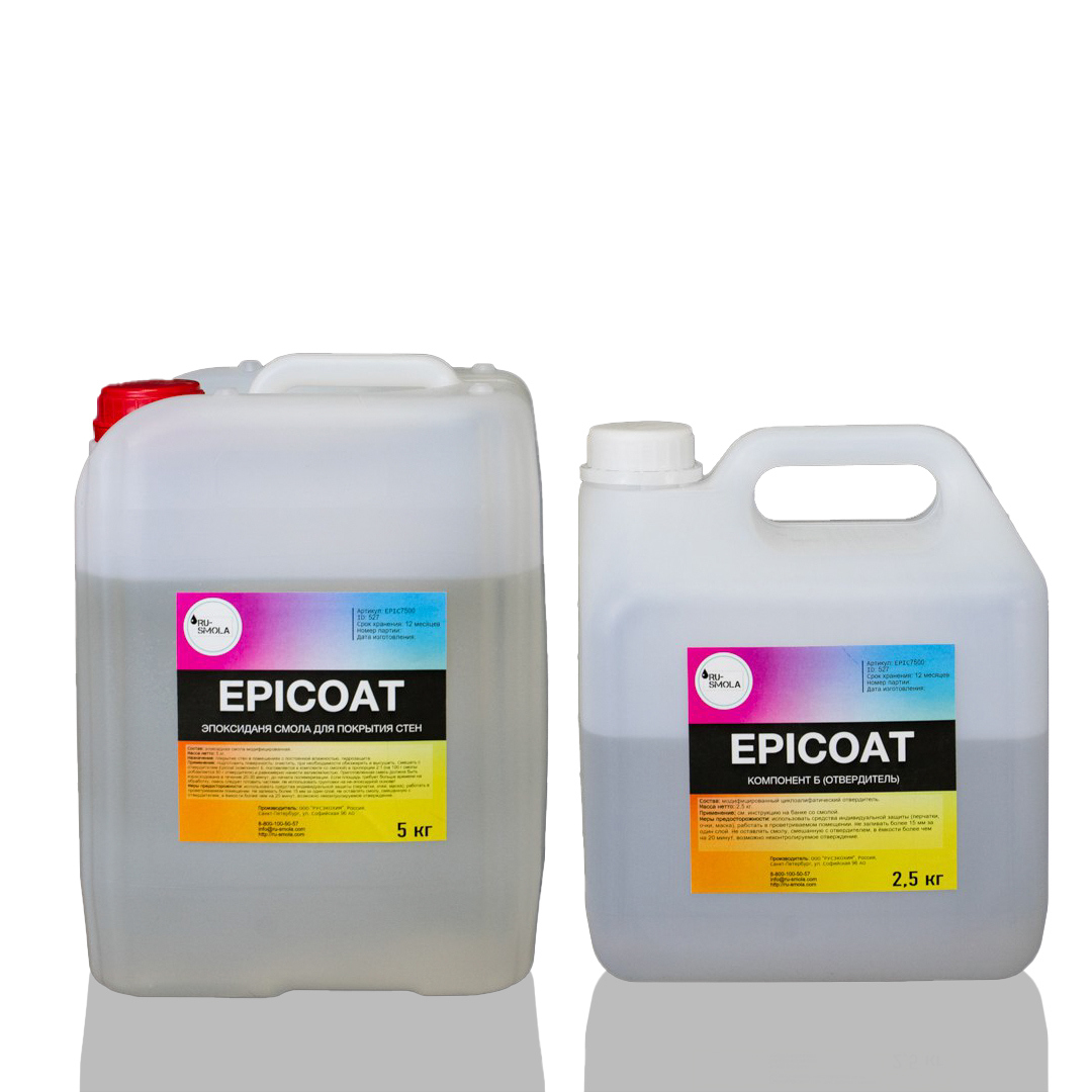 Эпоксидная смола для покрытия стен Epicoat 7.5 кг ️ купить по цене 7900 ...