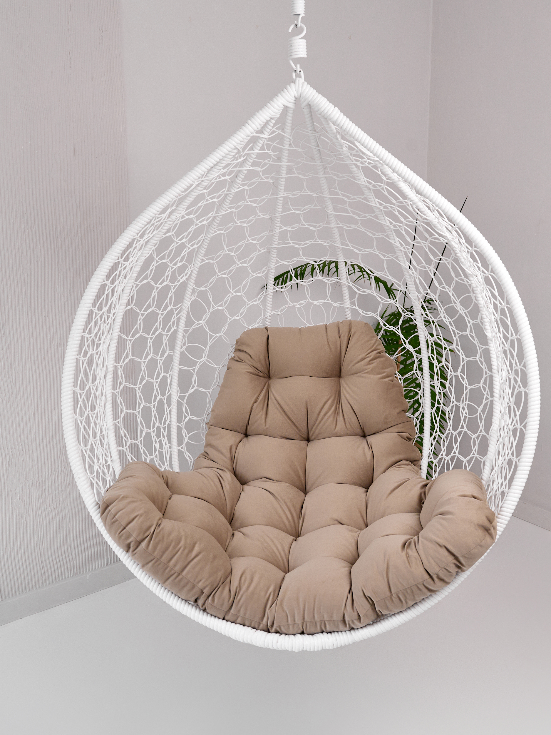 Изображение товара Матрас для качелей Everena Outdoor trapeze beige1 soft 115x120 см бежевый