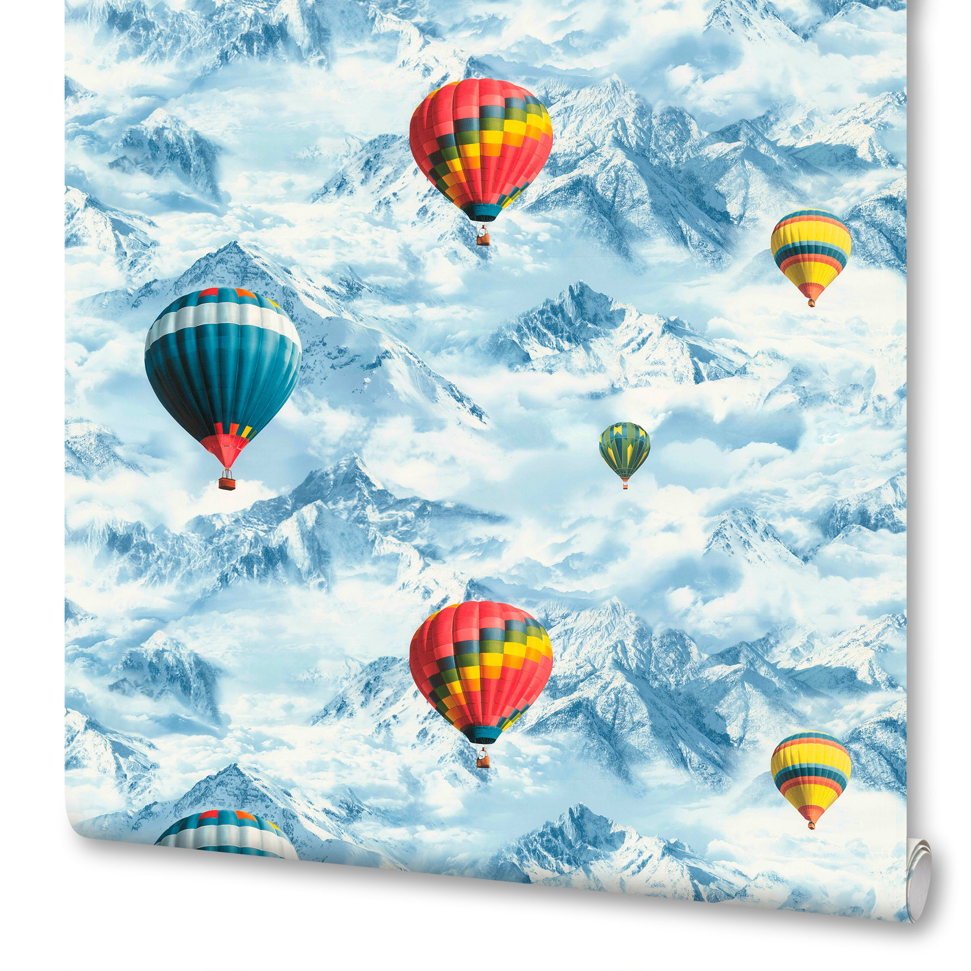 Изображение товара Флизелиновые обои Артекс Воздушные шары 10975-03 1.06 м синий для гостиной и спальни