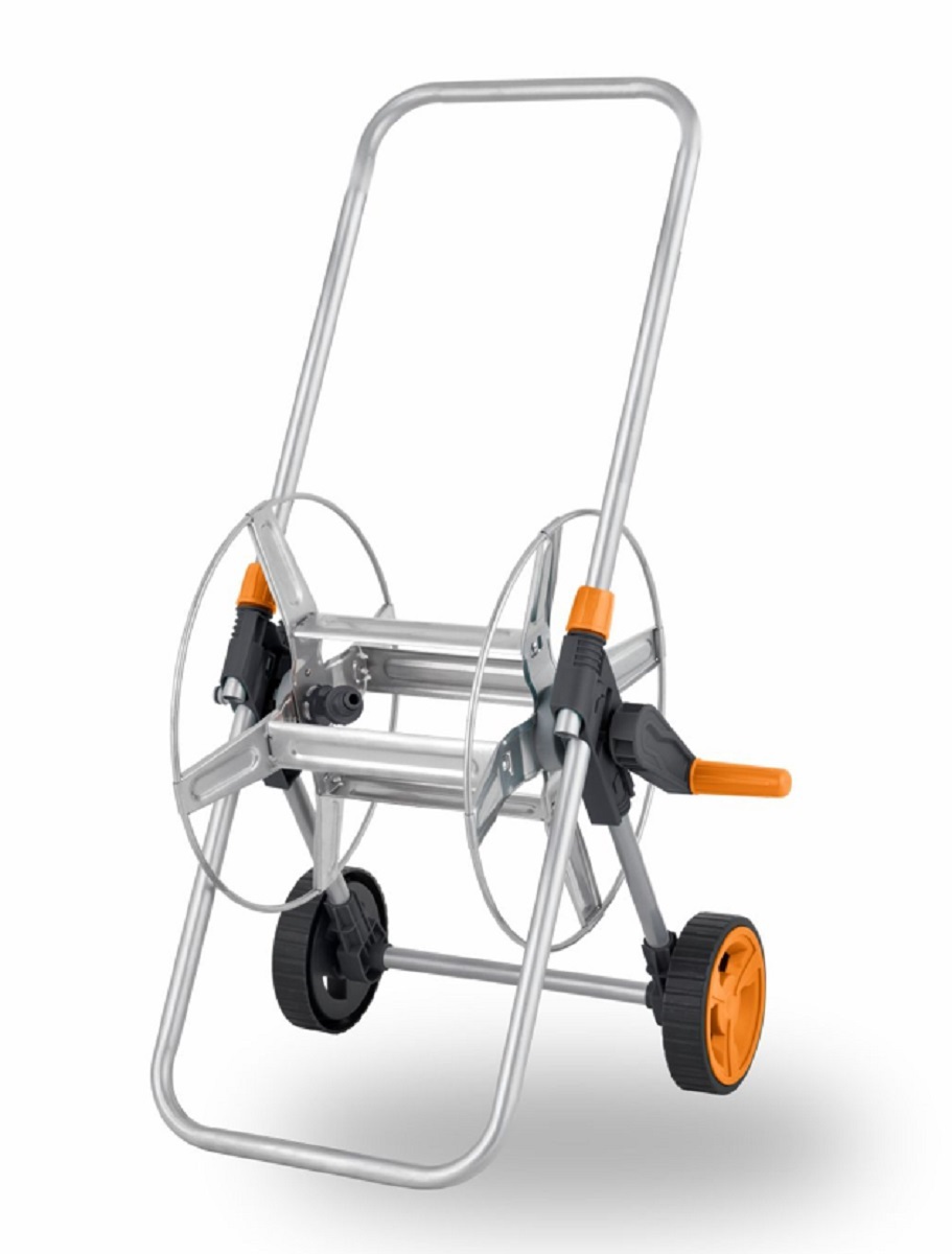 Изображение товара Тележка для шланга Glq GL 812 металл шланг 1/2" 60 м