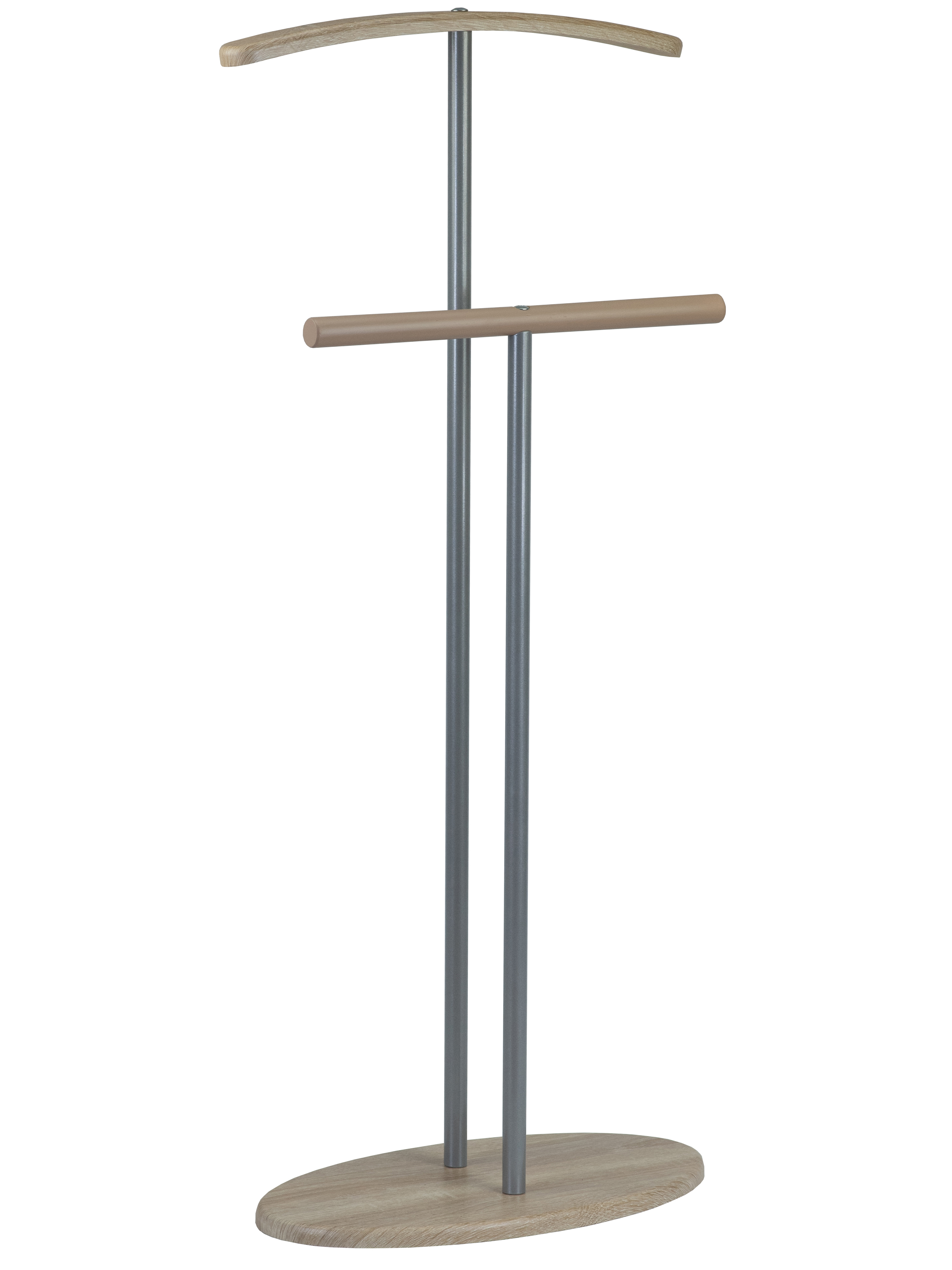 Изображение товара Вешалка для одежды Мебелик Дэви металл 47x102x24 см бежевый