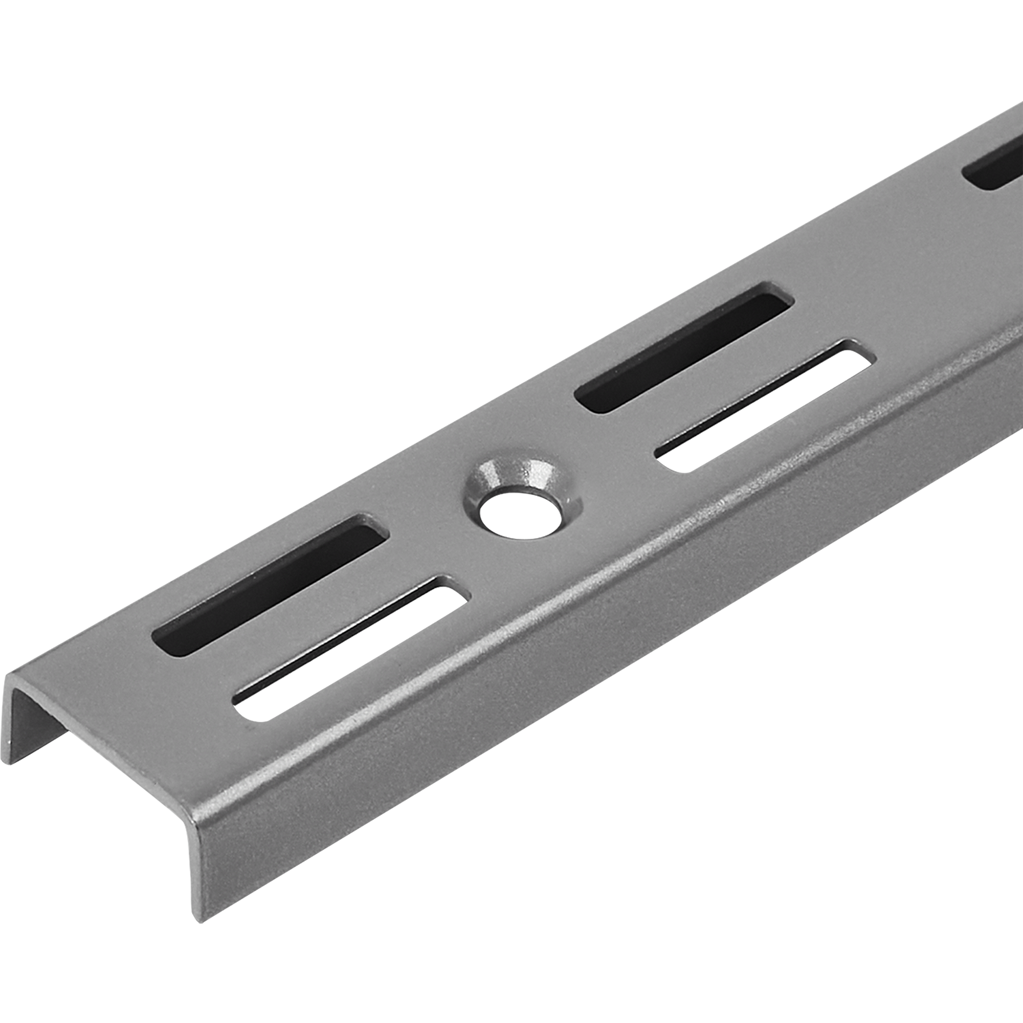 Изображение товара Двухрядная направляющая Spaceo 50 см серый для системы хранения