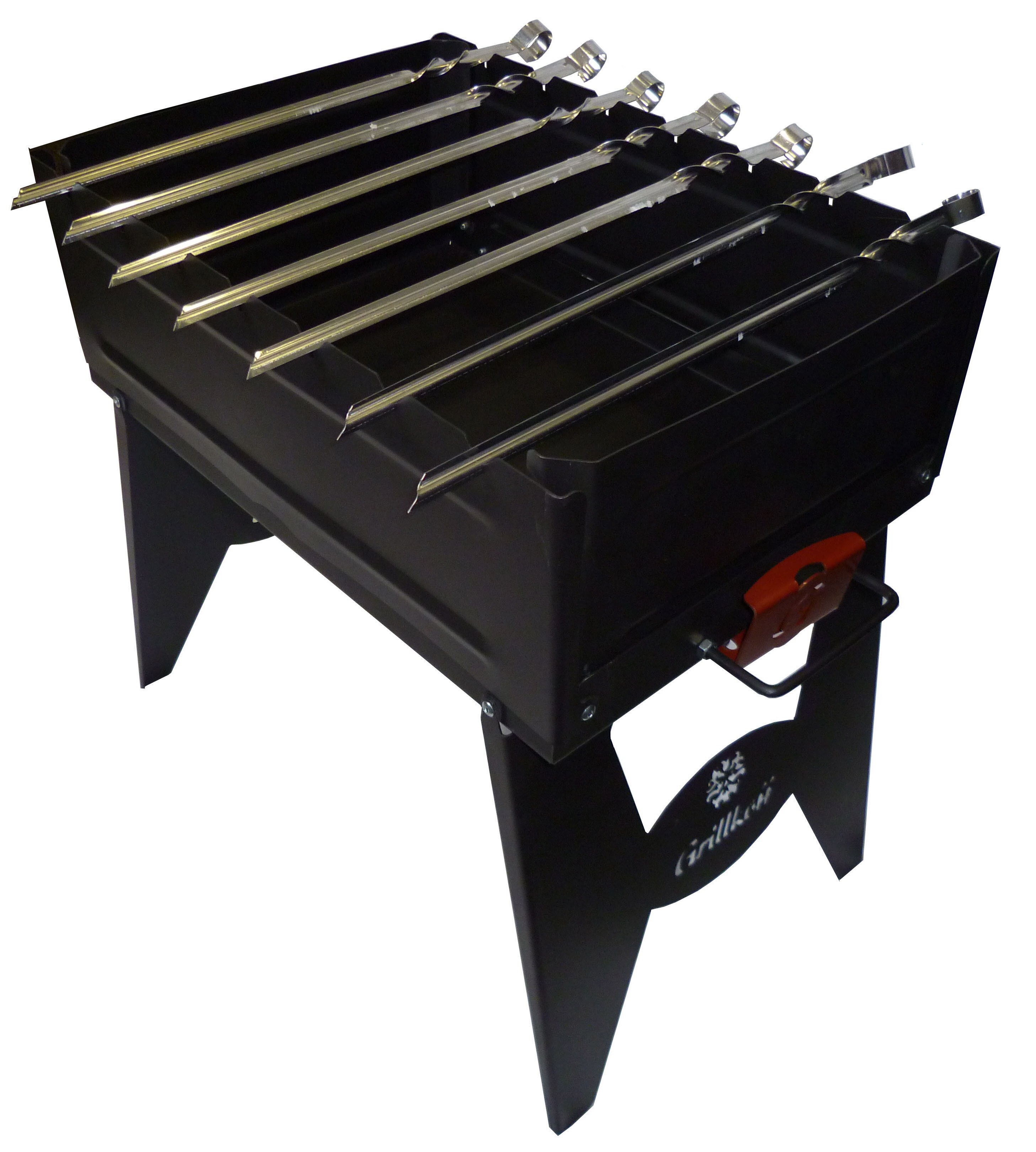 Изображение товара Мангал Grillkoff 263 толщина 1 мм 47x30.8x131 см Изображение товара Мангал Grillkoff 263 толщина 1 мм 47x30.8x131 см