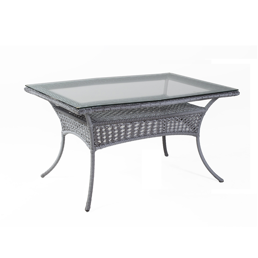 Изображение товара Нераздвижной садовый стол Aiko DECO 120x90x75 см сталь серый