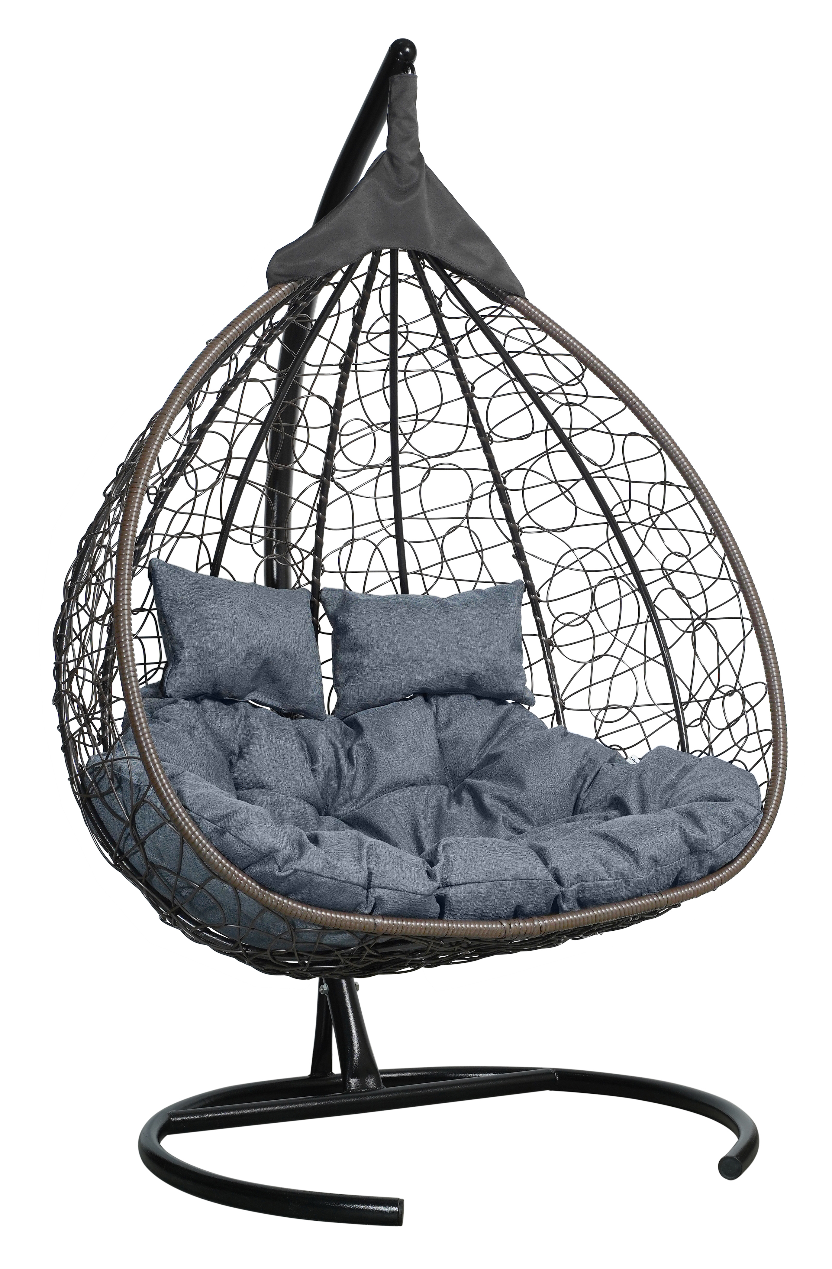 Изображение товара Кресло подвесное Laura outdoor FIS 307 №19 Fisht 2-х местное коричневое