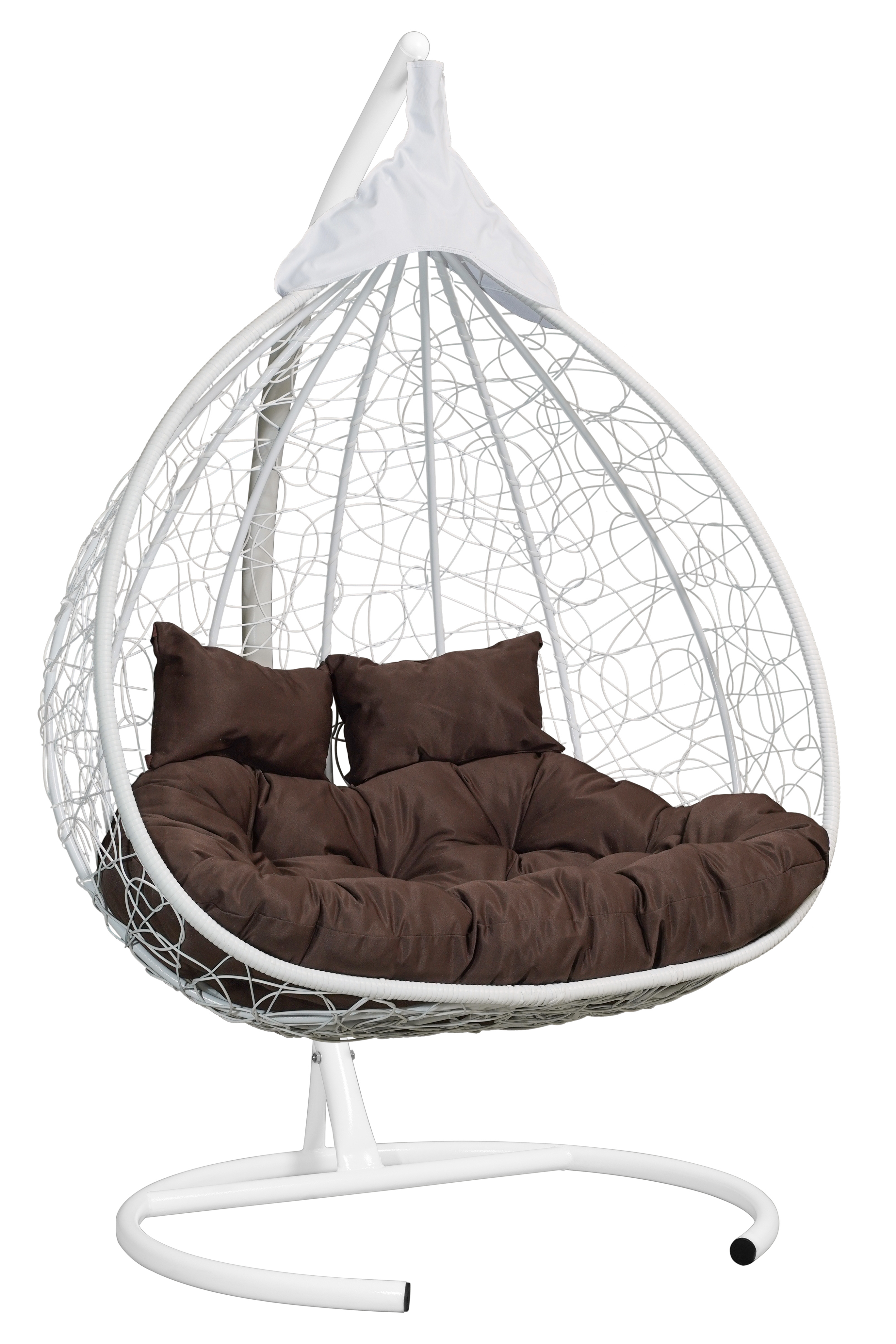 Изображение товара Кресло подвесное Laura outdoor FIS 201 двухместное из искусственного ротанга