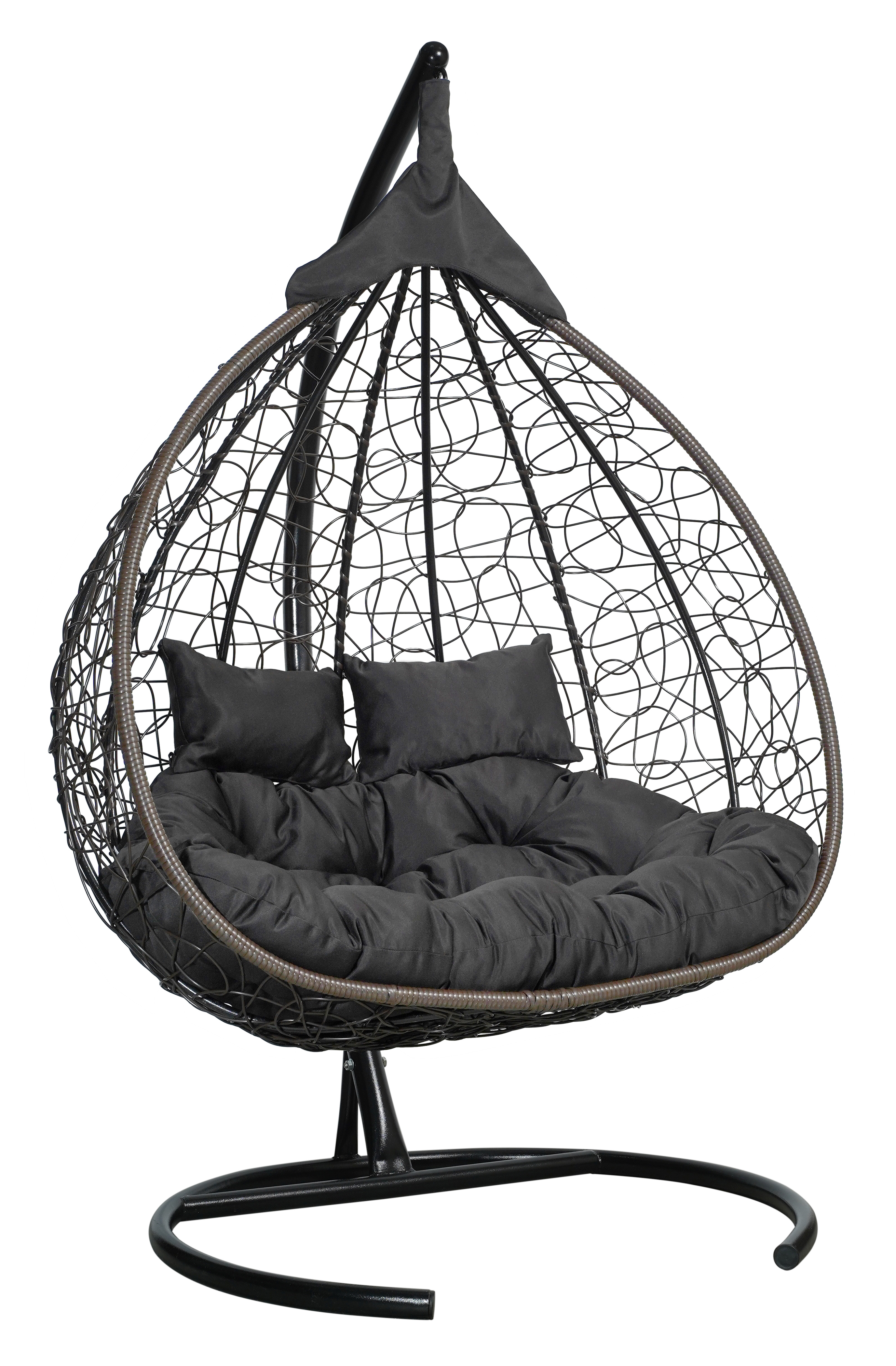 Изображение товара Кресло подвесное Laura outdoor FIS 305 Fisht 2-х местное до 160 кг коричневый