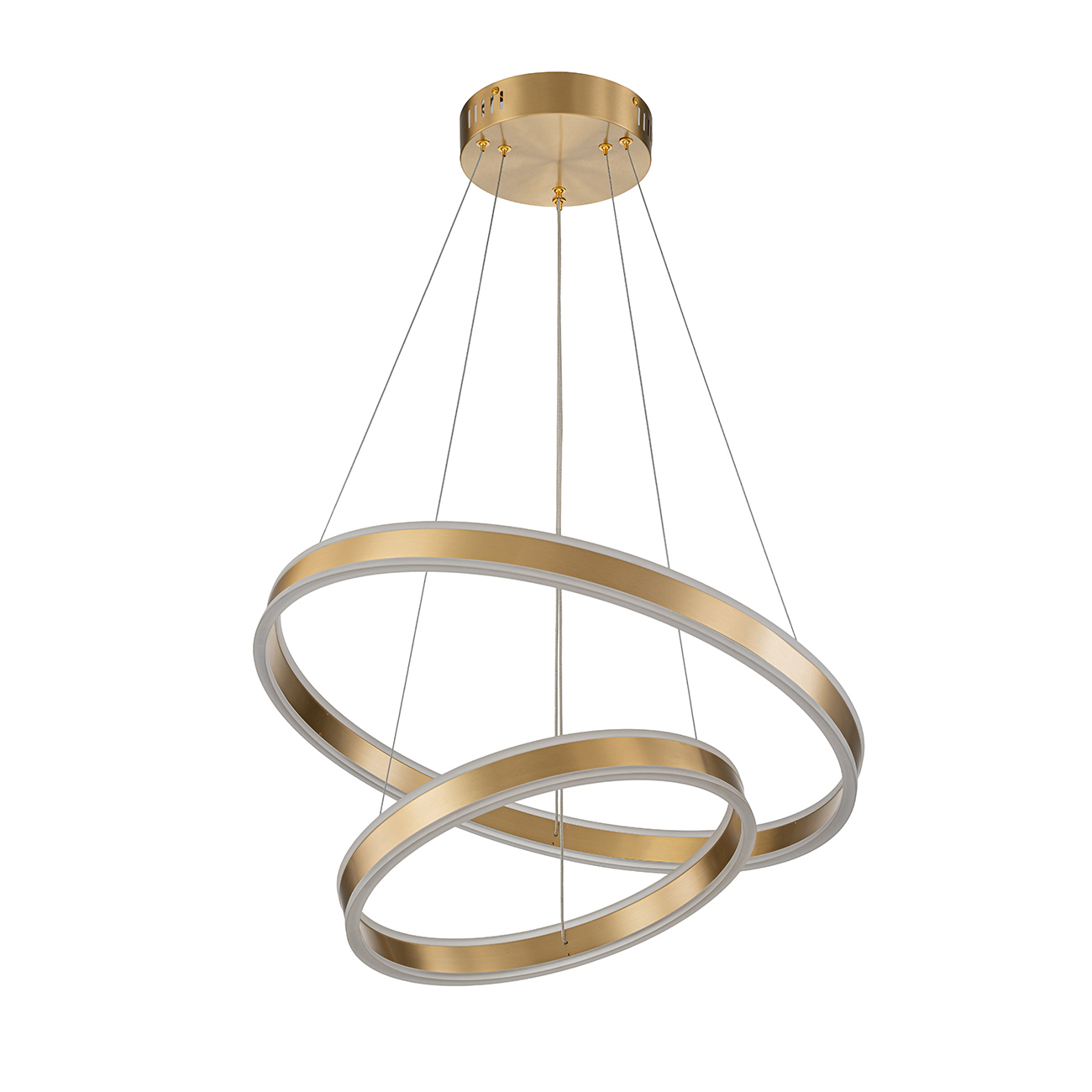 Изображение товара Подвесной светильник Indigo V000067L 36 м² с пультом белый современный дизайн