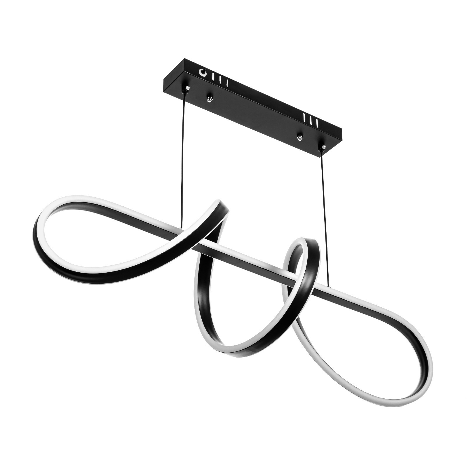 Изображение товара Светильник подвесной светодиодный Bayerlux 9904823 с пультом управления 31 м² изменение оттенков белого свет цвет черный