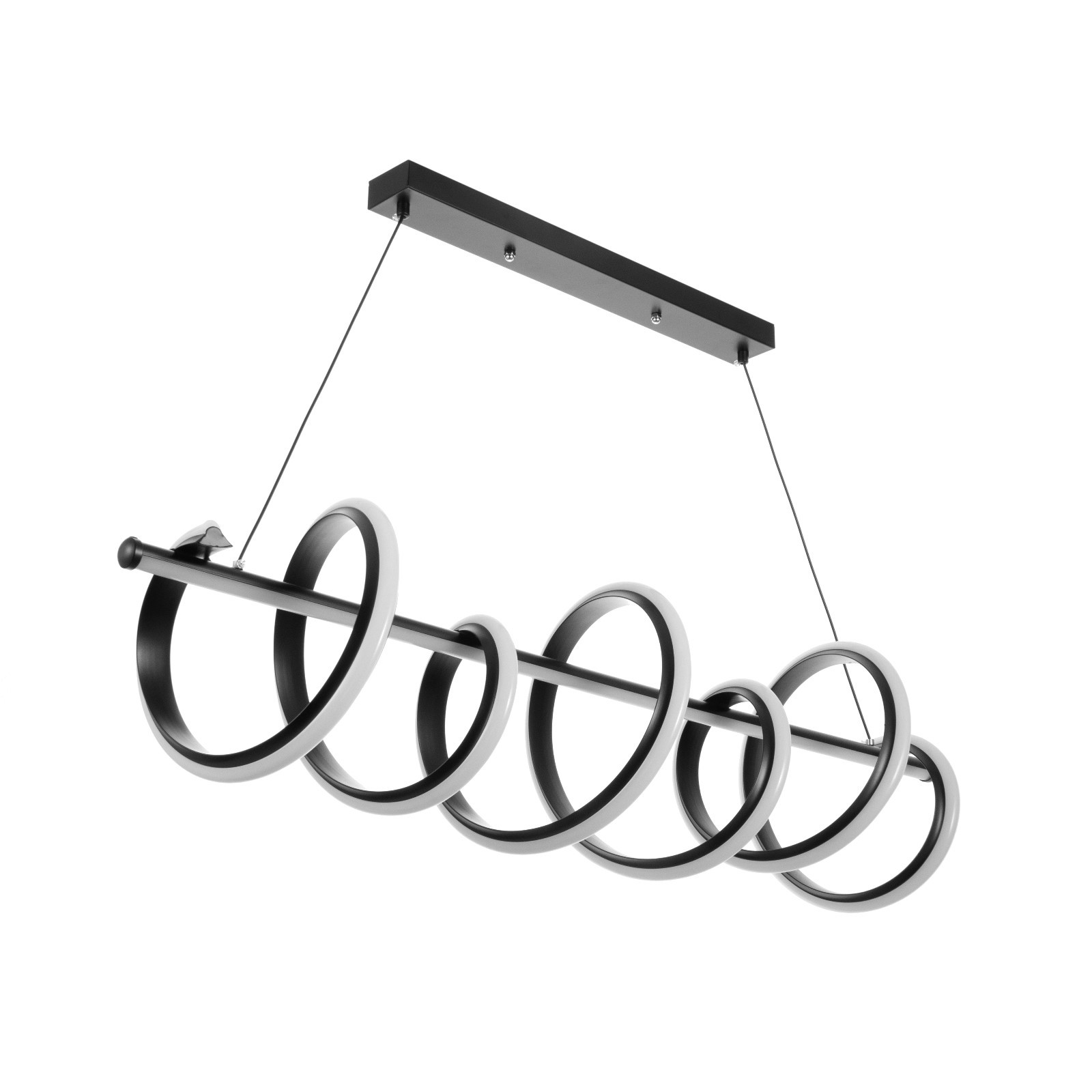 Изображение товара Светильник подвесной светодиодный Bayerlux 9904820 с пультом управления 25 м² изменение оттенков белого свет цвет черный