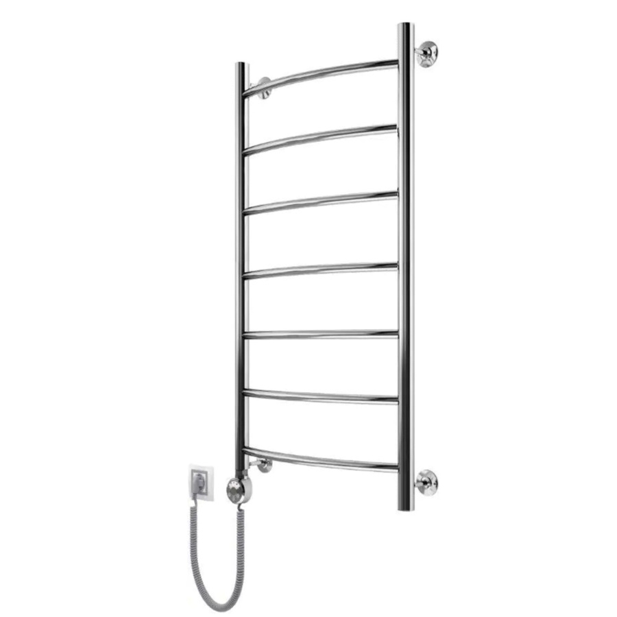 Изображение товара Полотенцесушитель электрический Маргроид Вид 4 500x1000 мм 600 Вт лесенка цвет хром