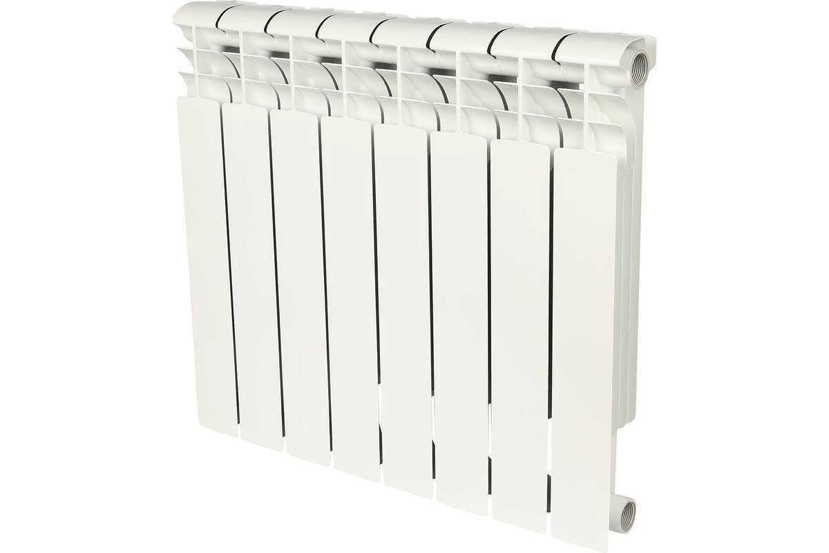 Изображение товара Биметаллический радиатор Rommer Profi BM 500 8 секций белый
