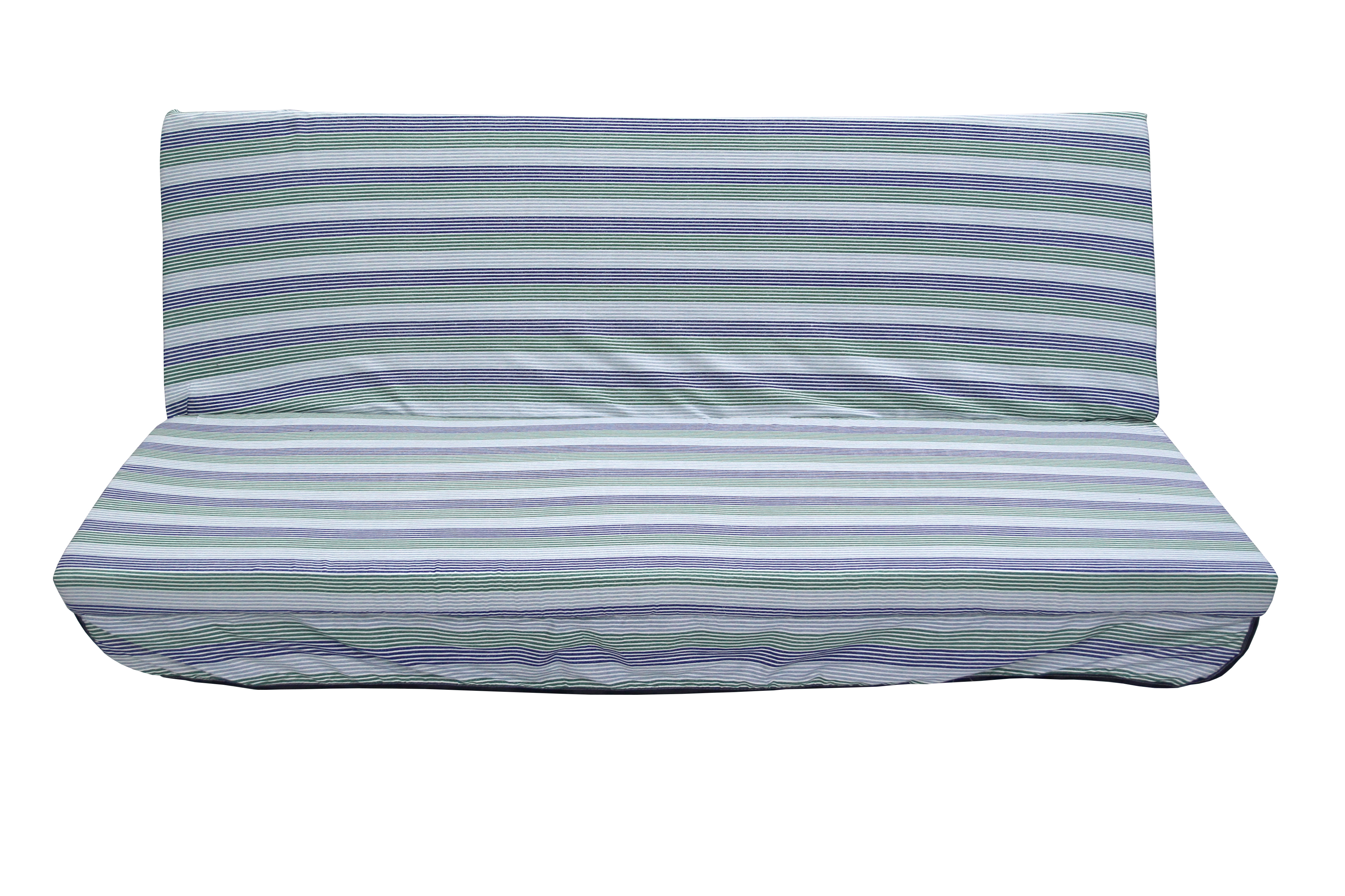 Изображение товара Мягкий элемент для садовых качелей 180x56x80 см цвет серо-зеленый