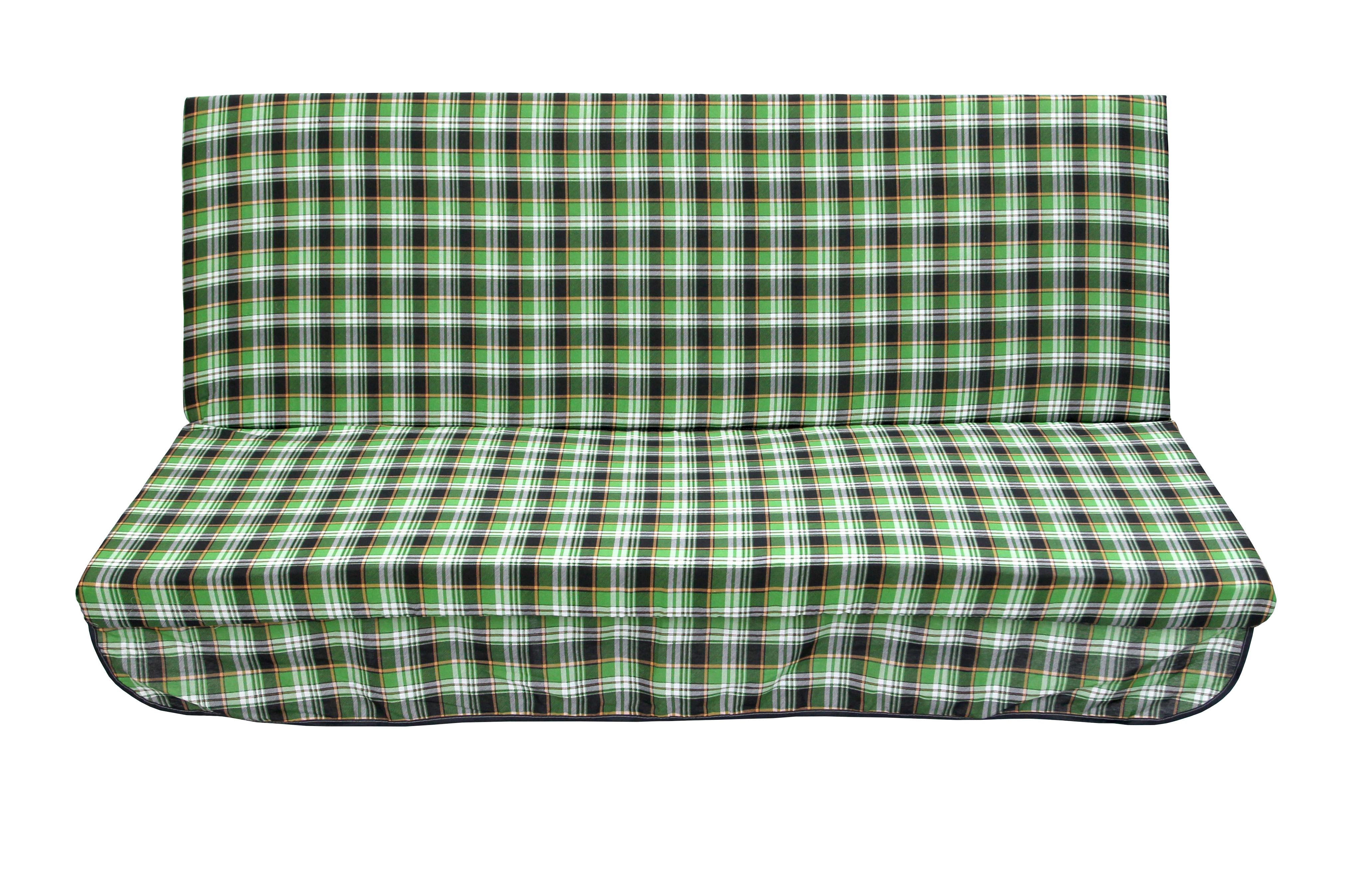 Изображение товара Мягкий элемент для садовых качелей 170x56x70 см цвет зеленый