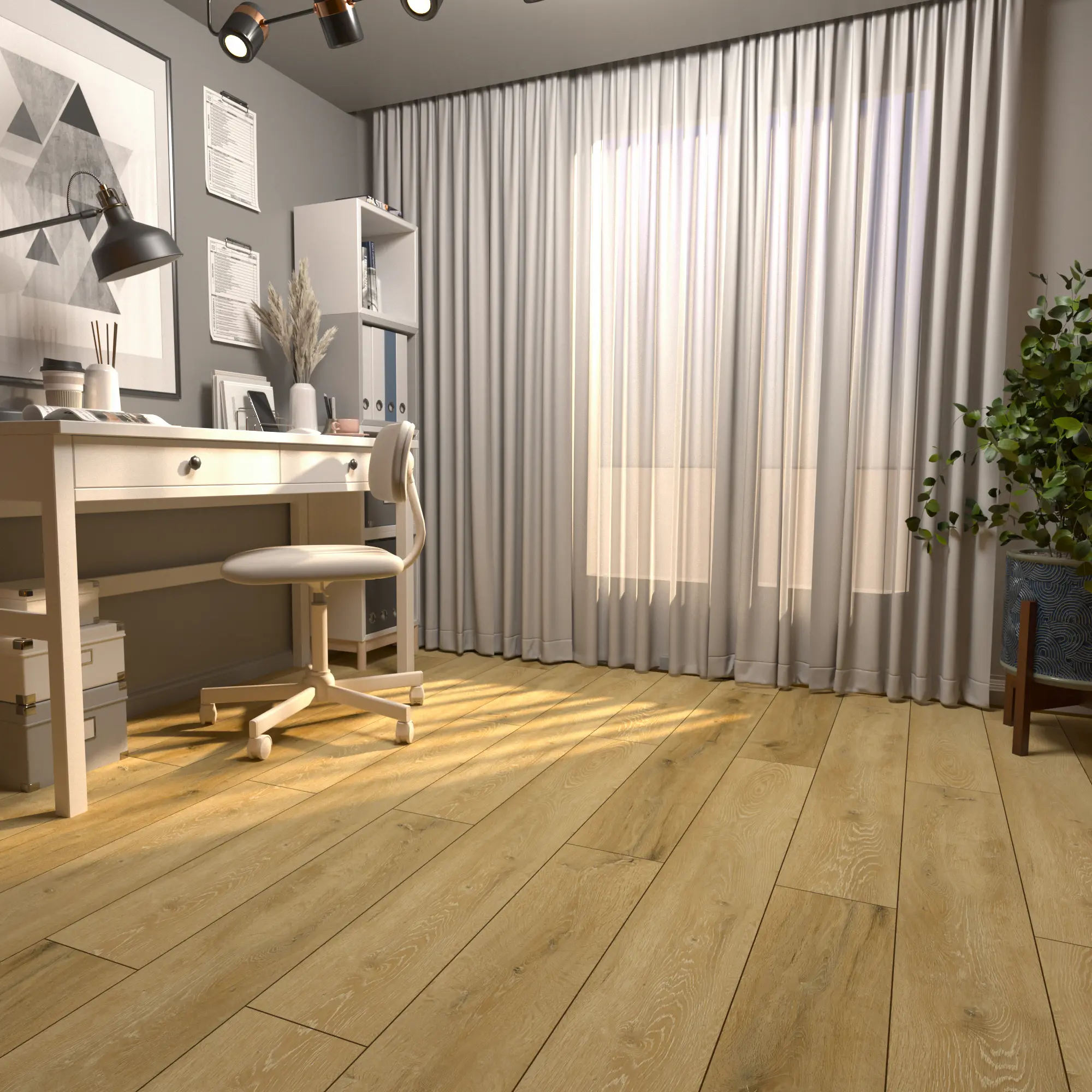 ABA плитка Atrium Дуб Формен класс 33 с фаской толщина 5 мм 1.776 м² - 8