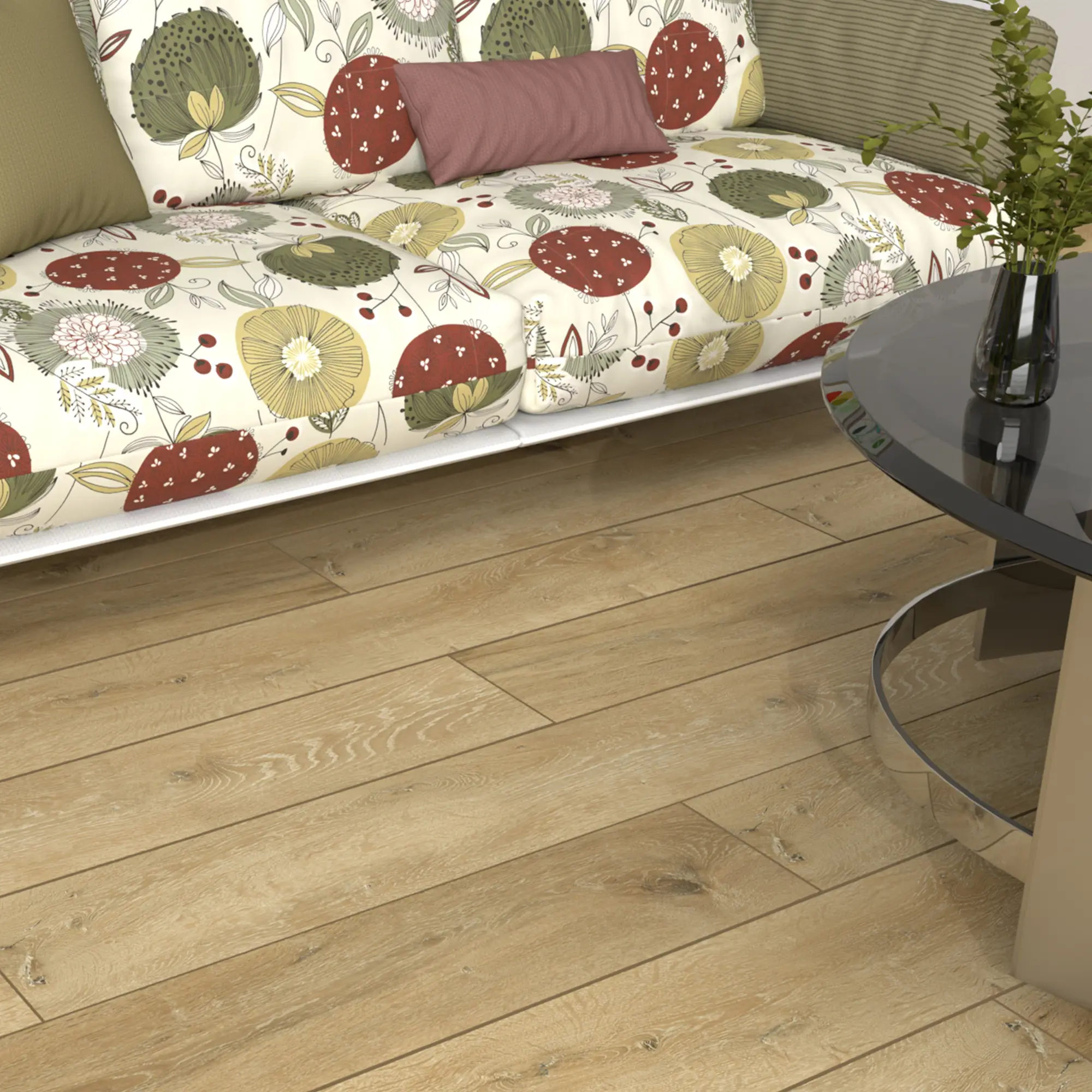 ABA плитка Atrium Дуб Формен класс 33 с фаской толщина 5 мм 1.776 м²