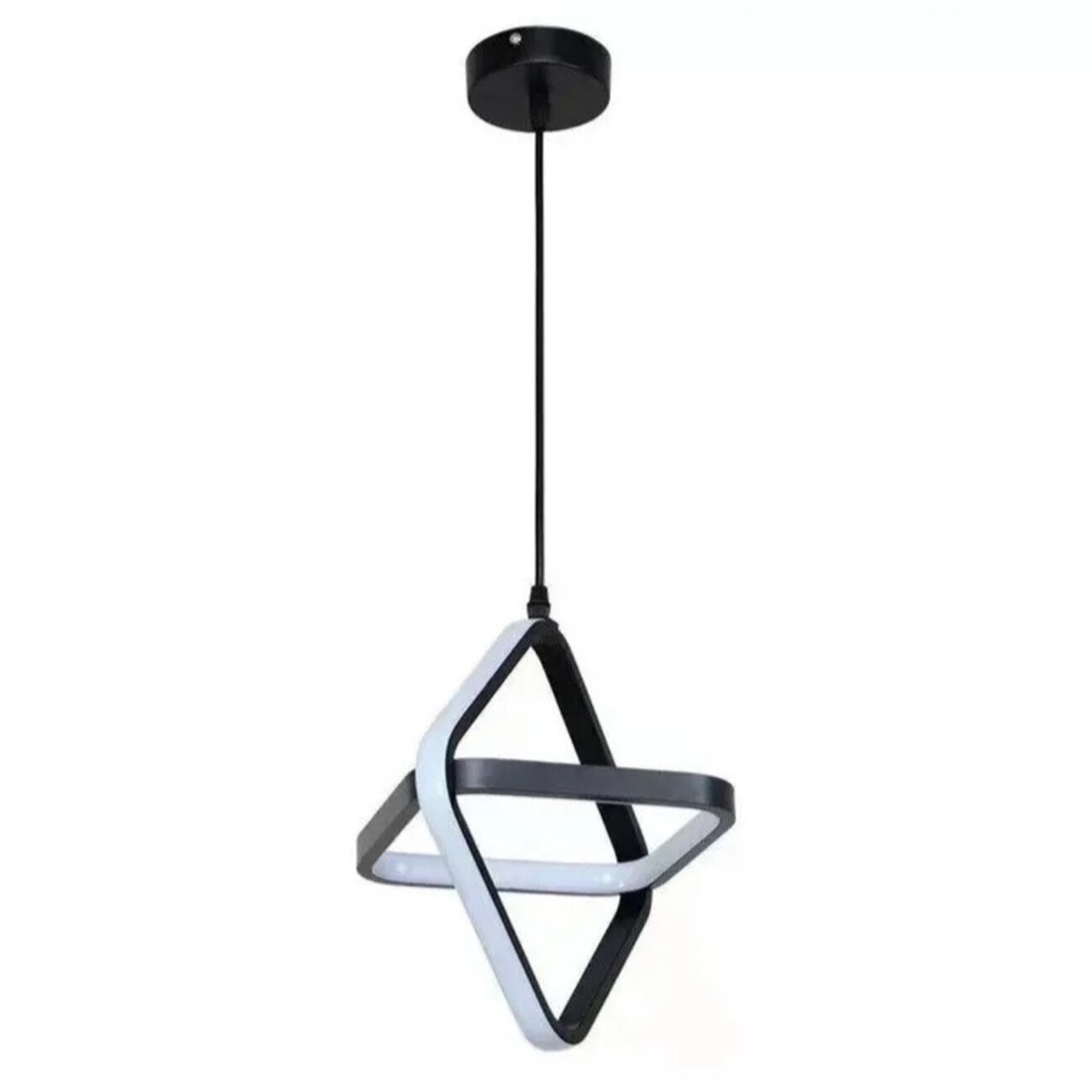 Изображение товара Подвесной светодиодный светильник Flylight Feo 9 м² черный теплый белый