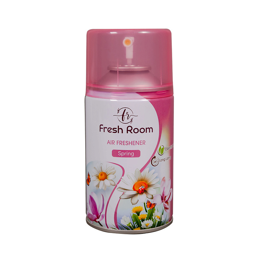 Изображение товара Освежитель воздуха сменный баллон Fresh Room весна 250 мл Изображение товара Освежитель воздуха сменный баллон Fresh Room весна 250 мл