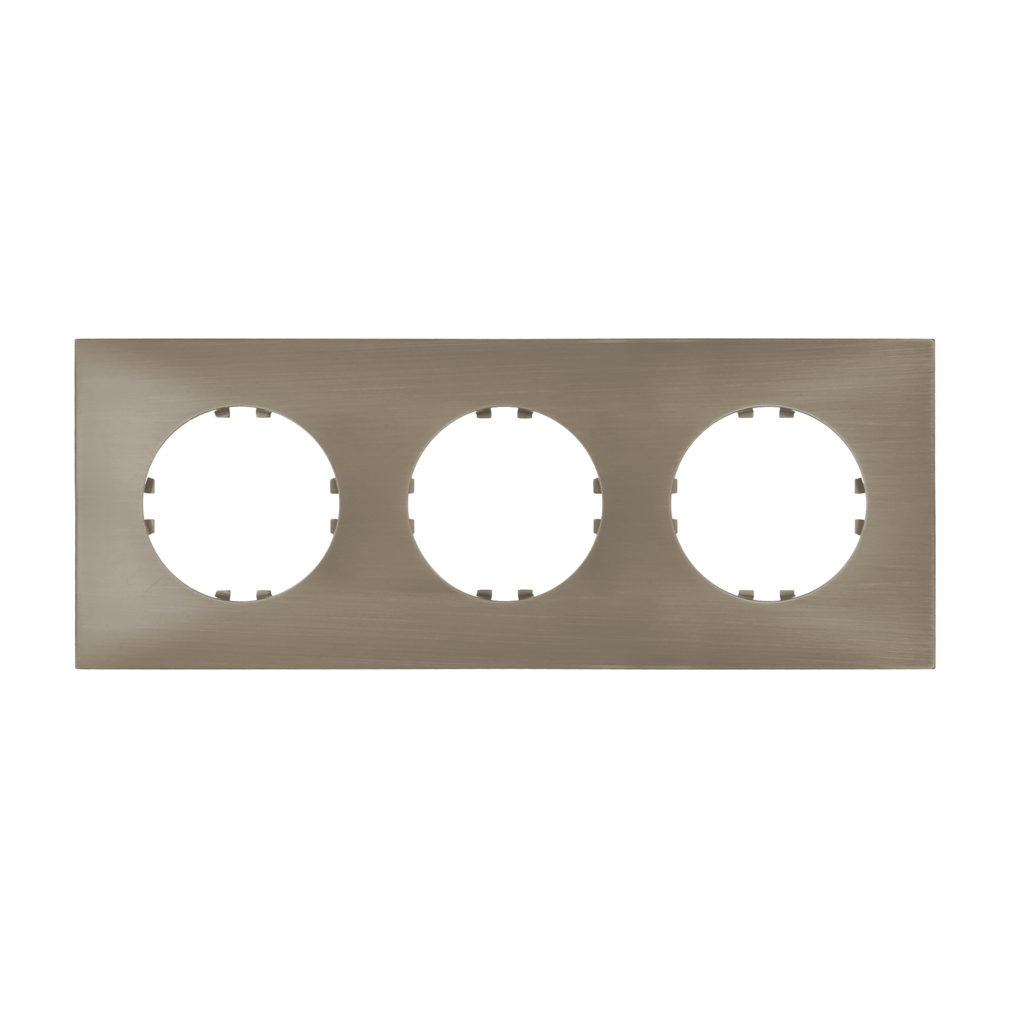 Изображение товара Рамка для розеток и выключателей LK Studio Vintage Quadro 3 поста бронза