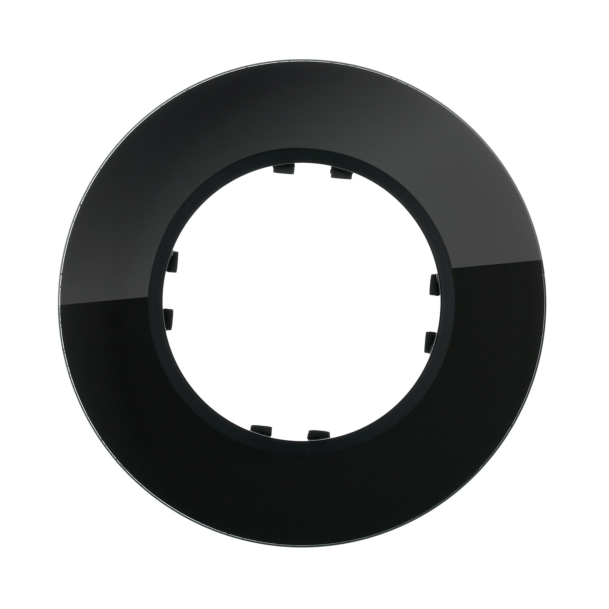 Изображение товара Рамка для розеток и выключателей Vintage Classic 1 пост Натуральное тёмное стекло LK STUDIO