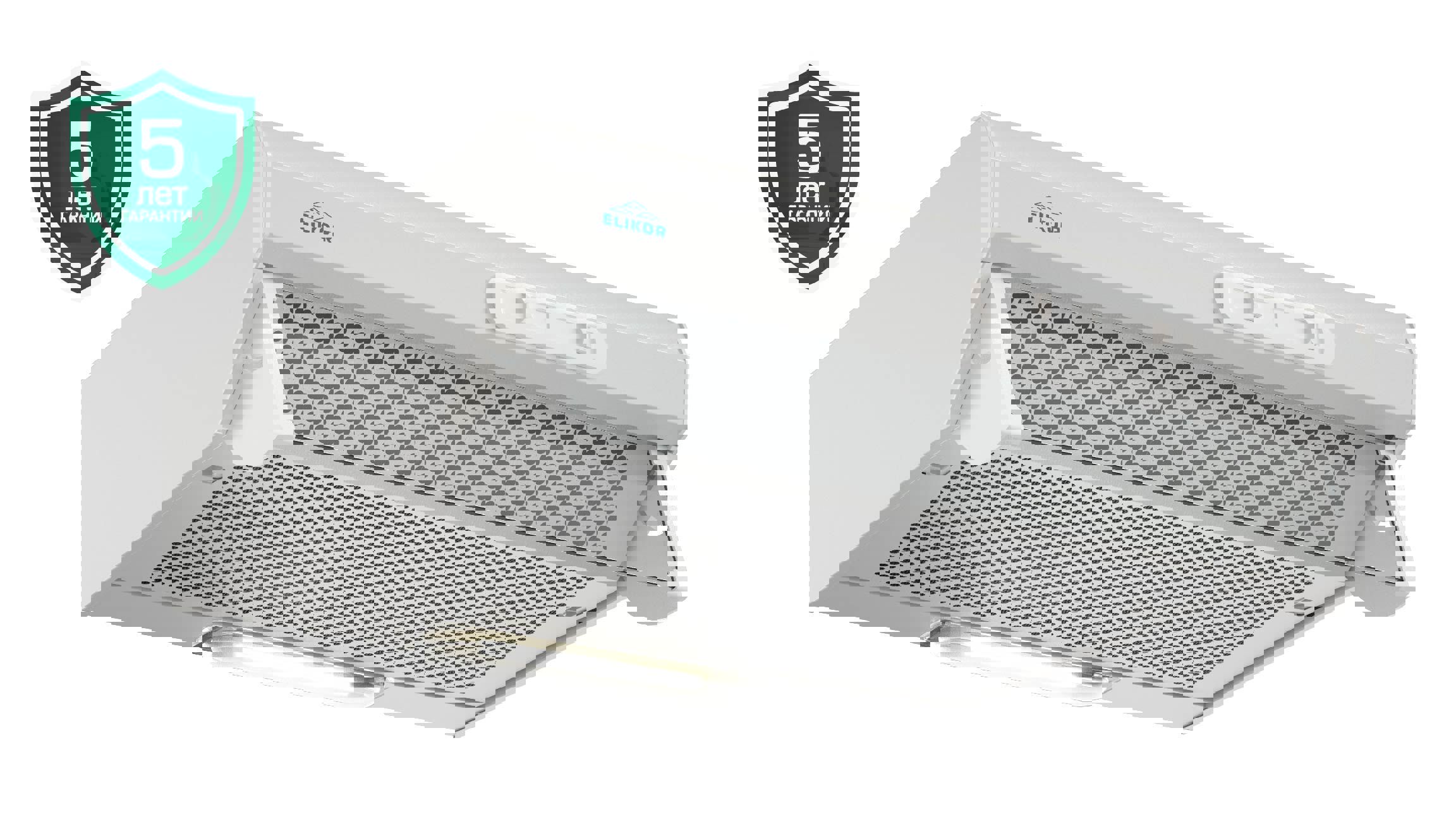 Изображение товара Встраиваемая вытяжка Elikor 50П-290-ПЗЛ 50 см цвет белый