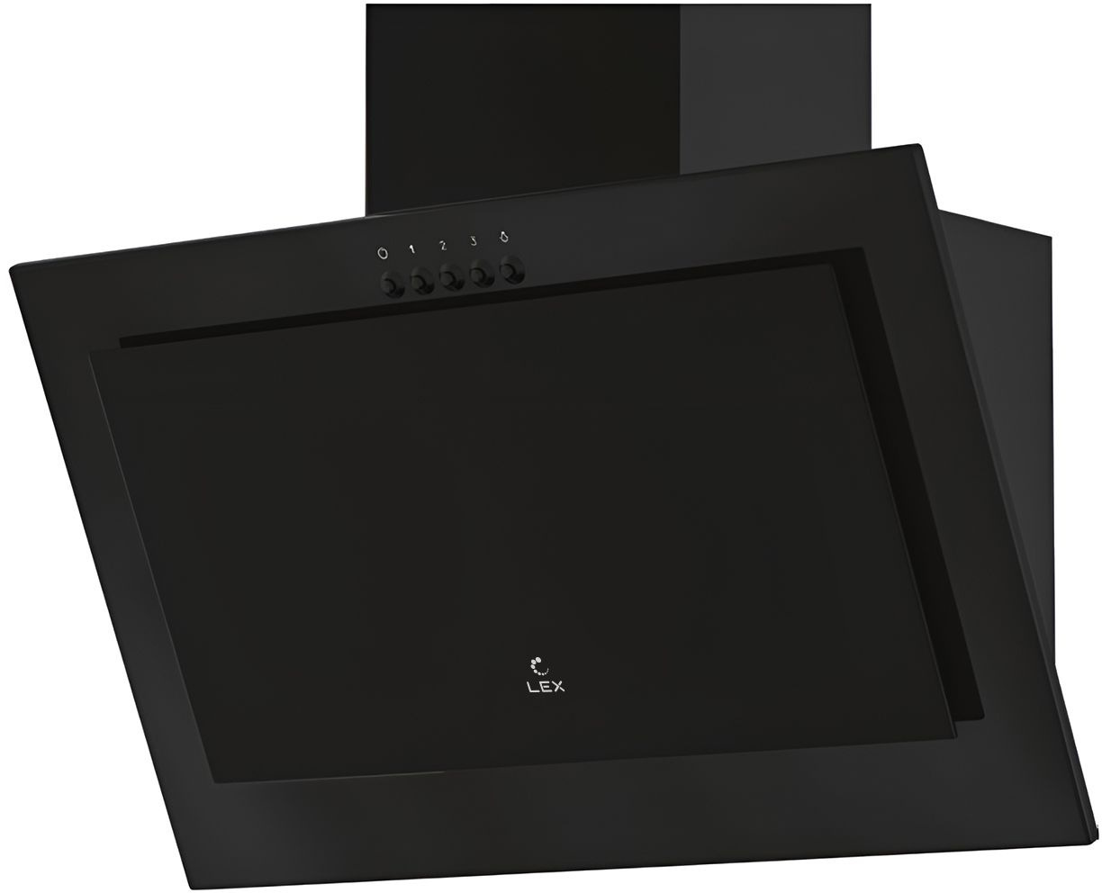 Изображение товара Наклонная вытяжка Lex CHTI000382 59.5 см черная для кухни
