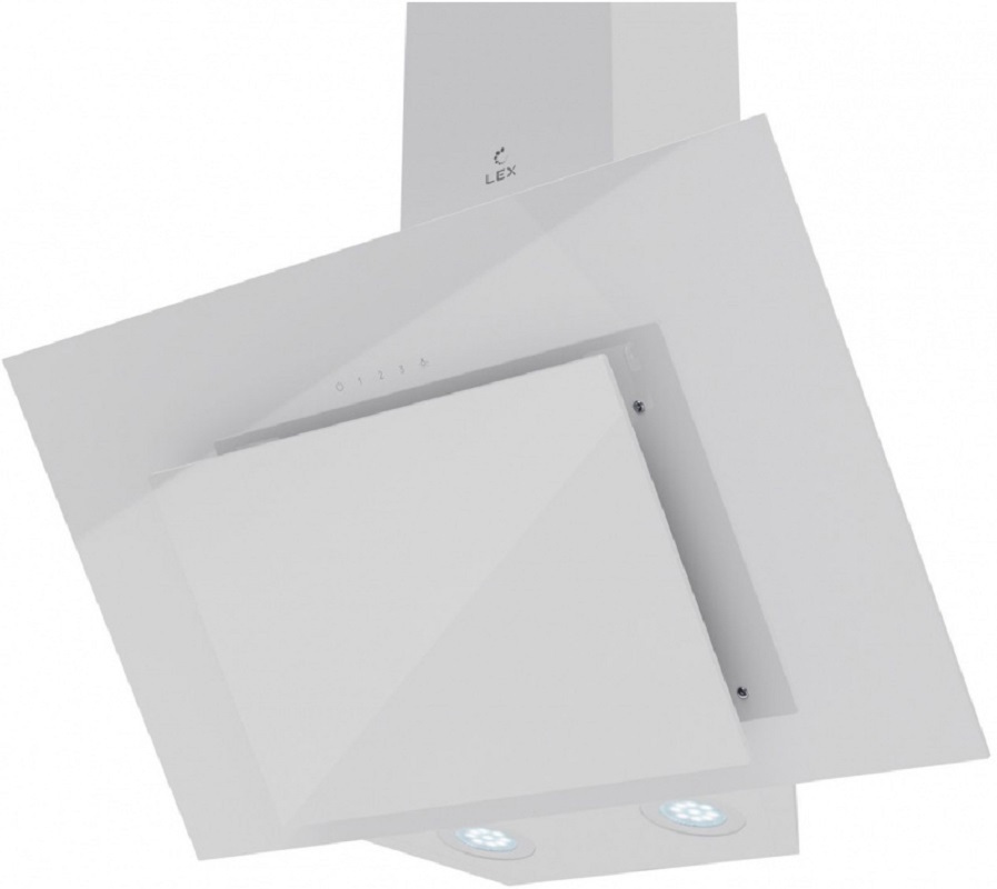 Изображение товара Наклонная вытяжка Lex TRFE000023 59.5 см цвет белый