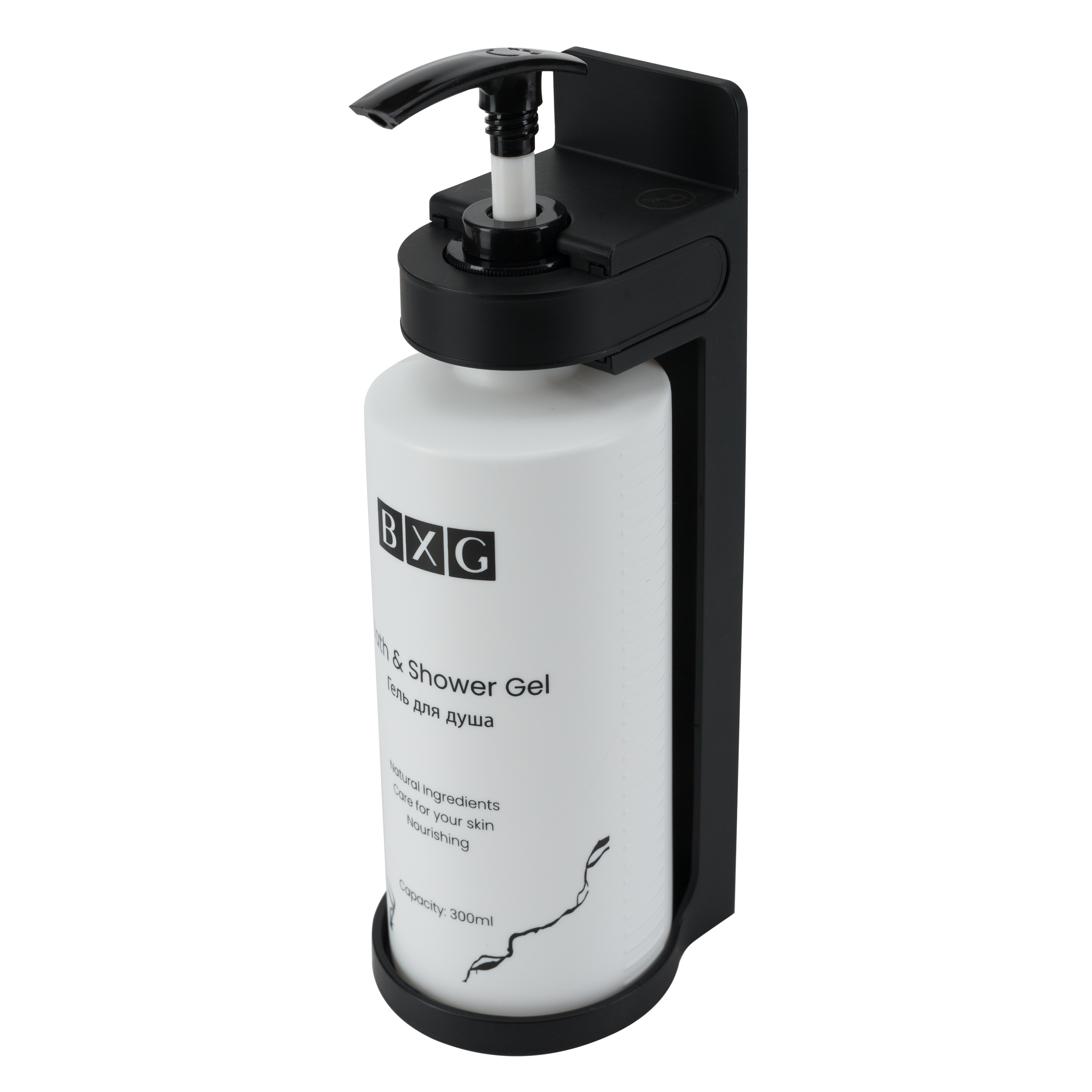 Изображение товара Дозатор для жидкого мыла BXG SD-1011 подвесной цвет белый