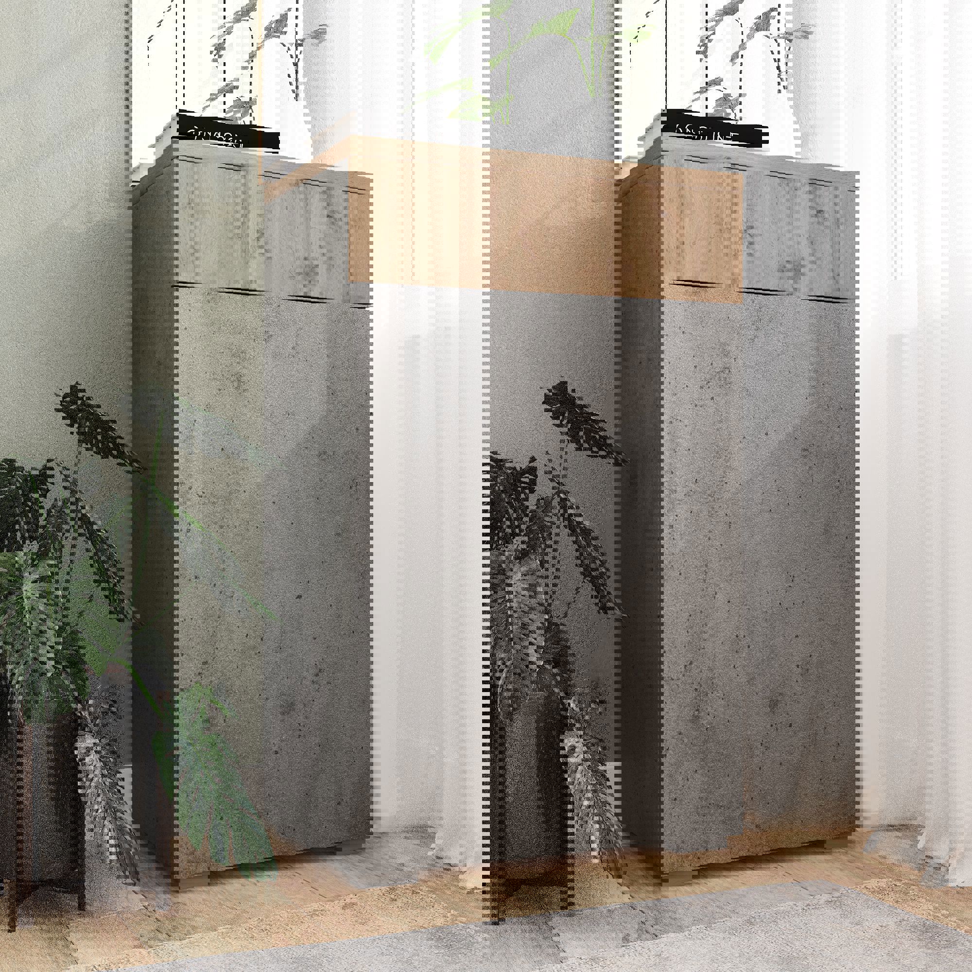 Изображение товара Комод Принцесса Мелания 58x94x38.5 см 1 ящик ЛДСП цвет бежевый 2030.М1