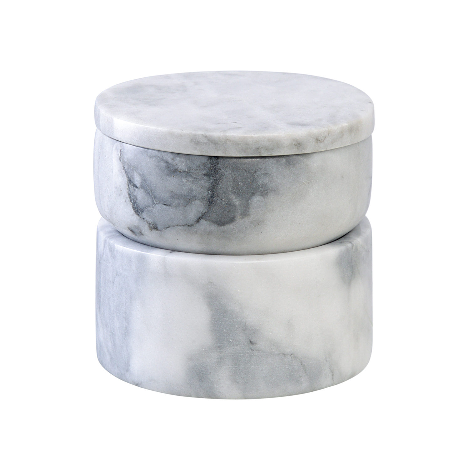 Изображение товара Органайзер Bergenson bjorn Marm 10x11x10 см мрамор цвет белый