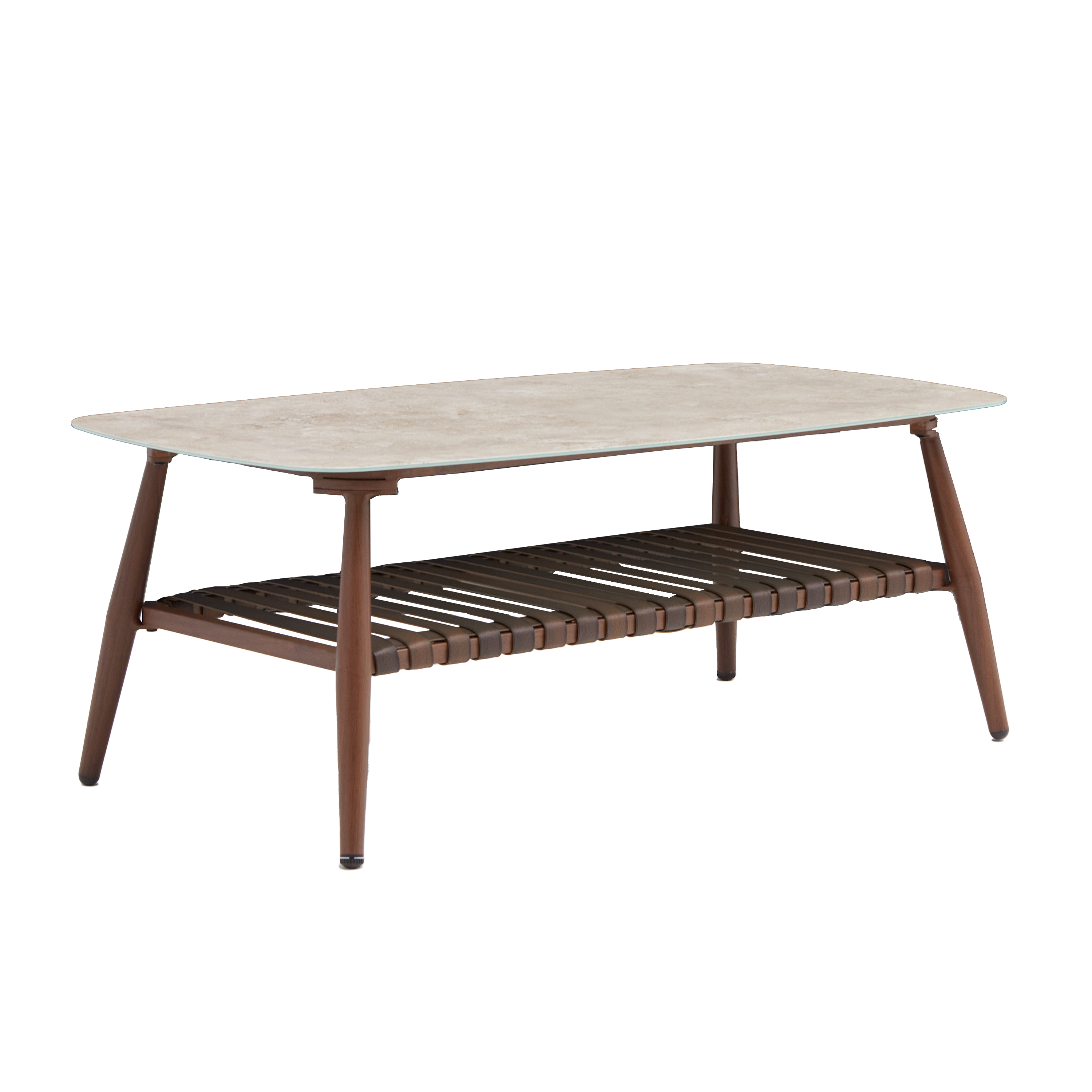 Изображение товара Кофейный стол Naterial Retro 110x60 см коричневый садовая мебель