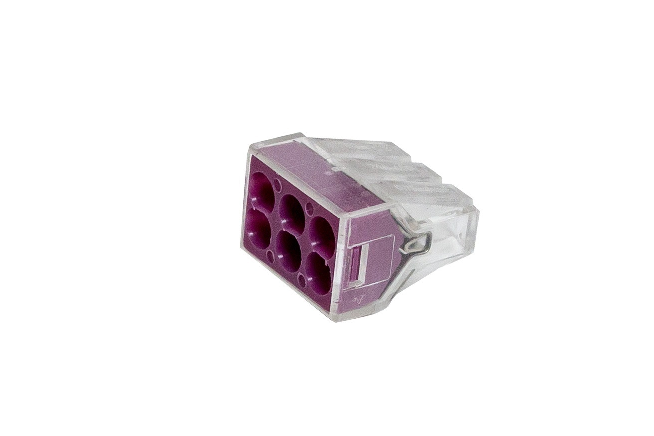 Изображение товара Клемма самозажимная Сириус а SKL100VO-2x3-Pr 6-проводная 1.5-4 мм 100 шт.