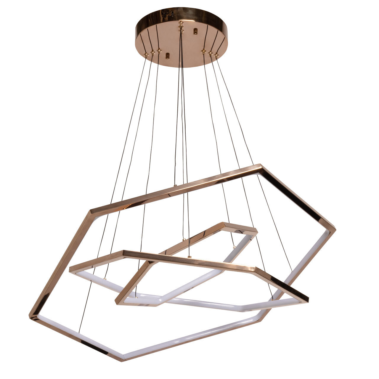 Изображение товара Светильник подвесной светодиодный Regenbogen Аурих с нейтральным белым светом