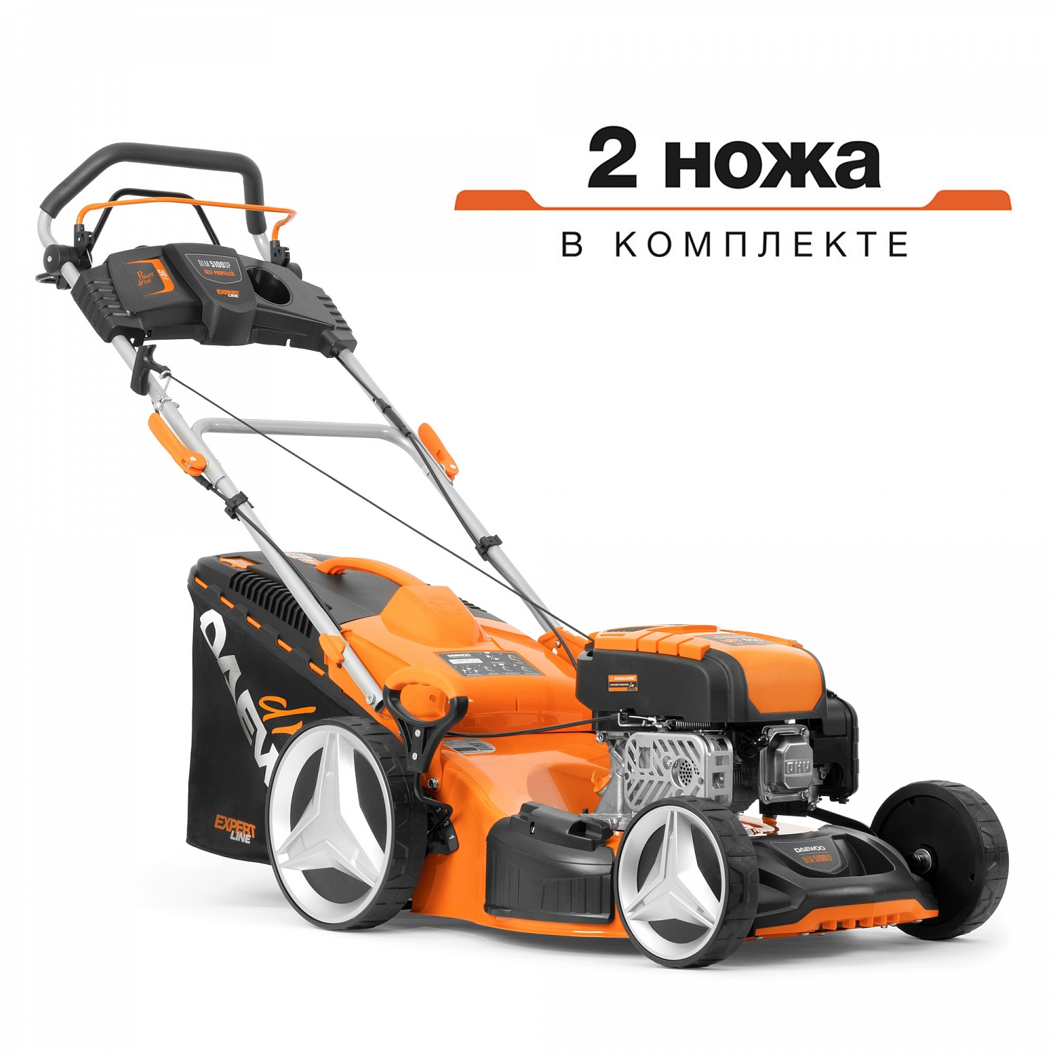 Изображение товара Газонокосилка бензиновая DAEWOO DLM 5100SP 6 л.с. 50 см