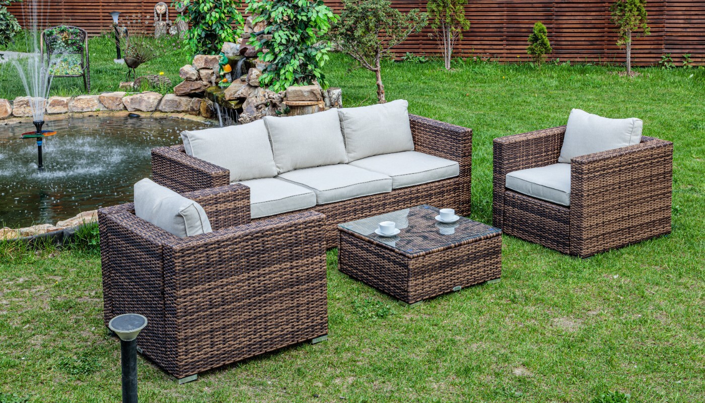 Изображение товара Набор садовой мебели Royal Family KARL из искусственного ротанга